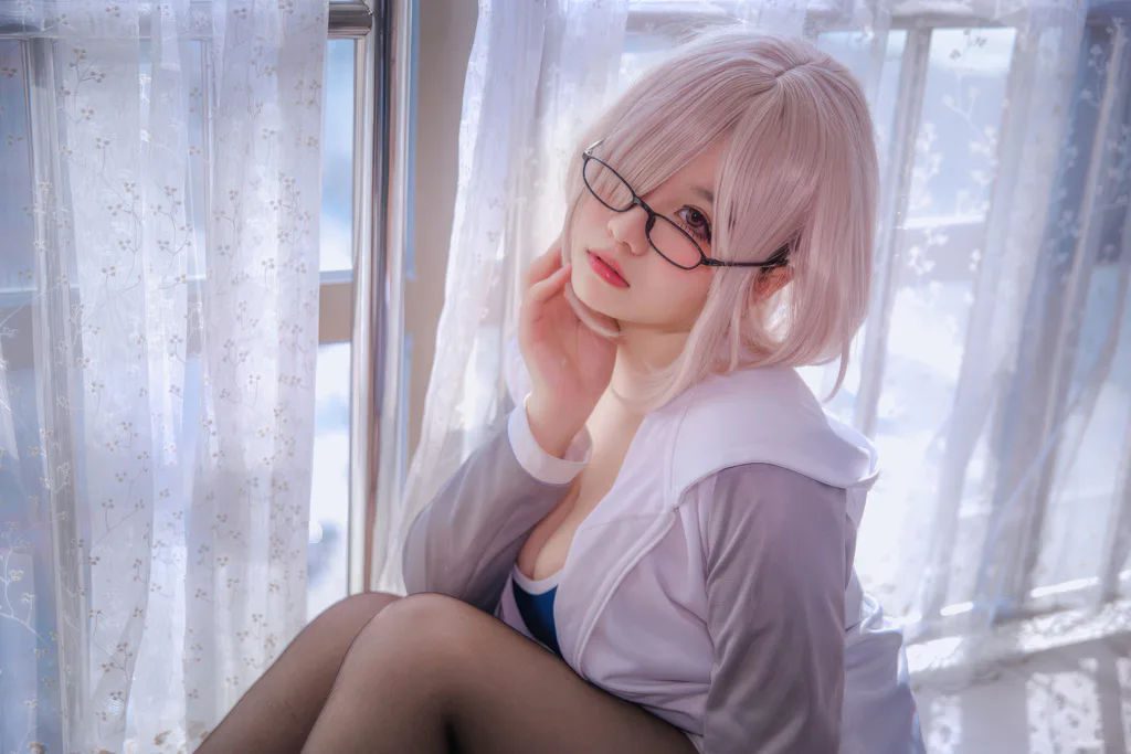 图片[8]-阿半今天很开心 – FGO 玛修 同人体操服[20P]-草丛看图