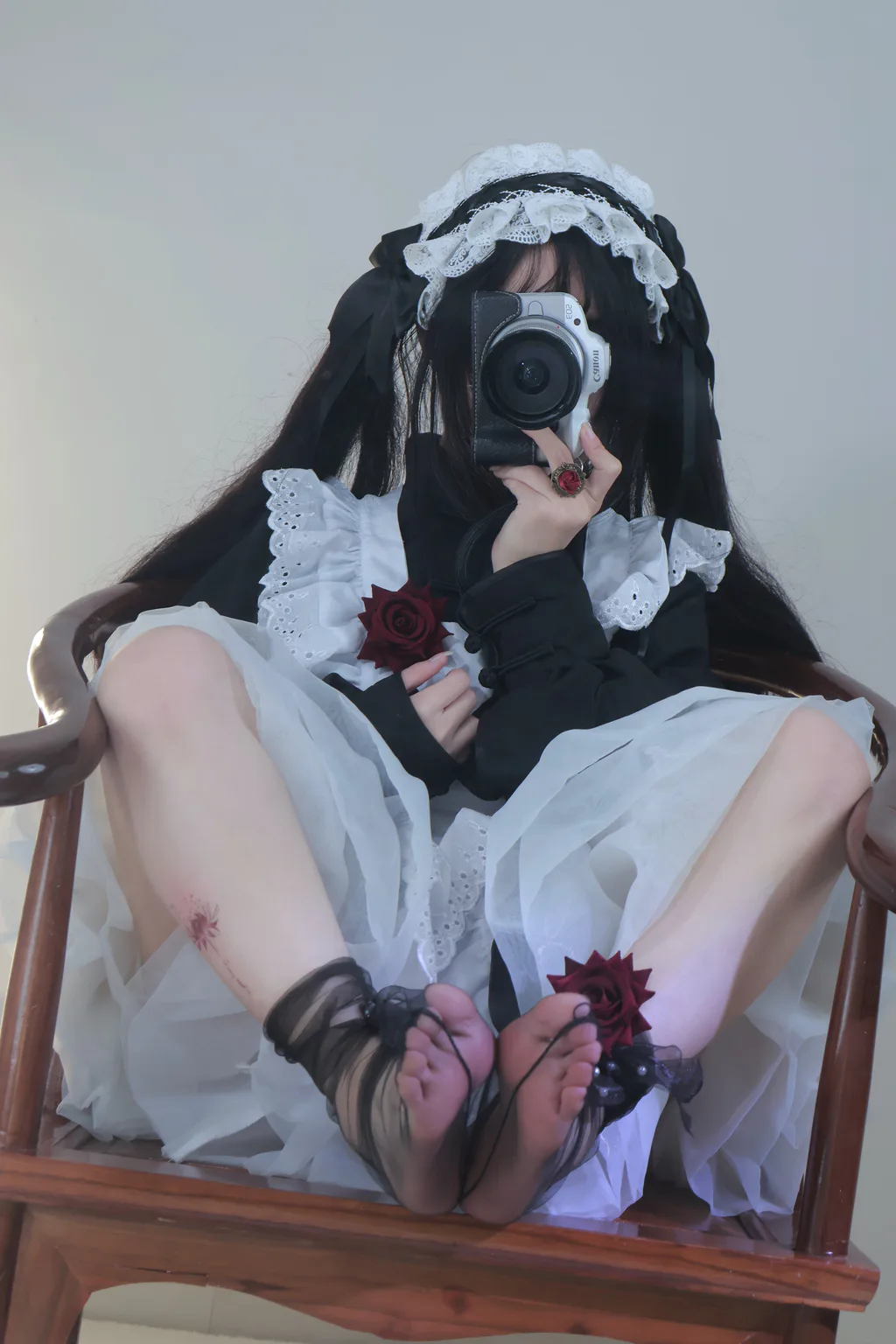 图片[6]-小羊蛋卷 黑色中华娘[10P]-草丛看图