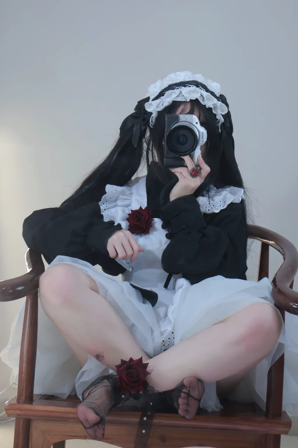 图片[7]-小羊蛋卷 黑色中华娘[10P]-草丛看图