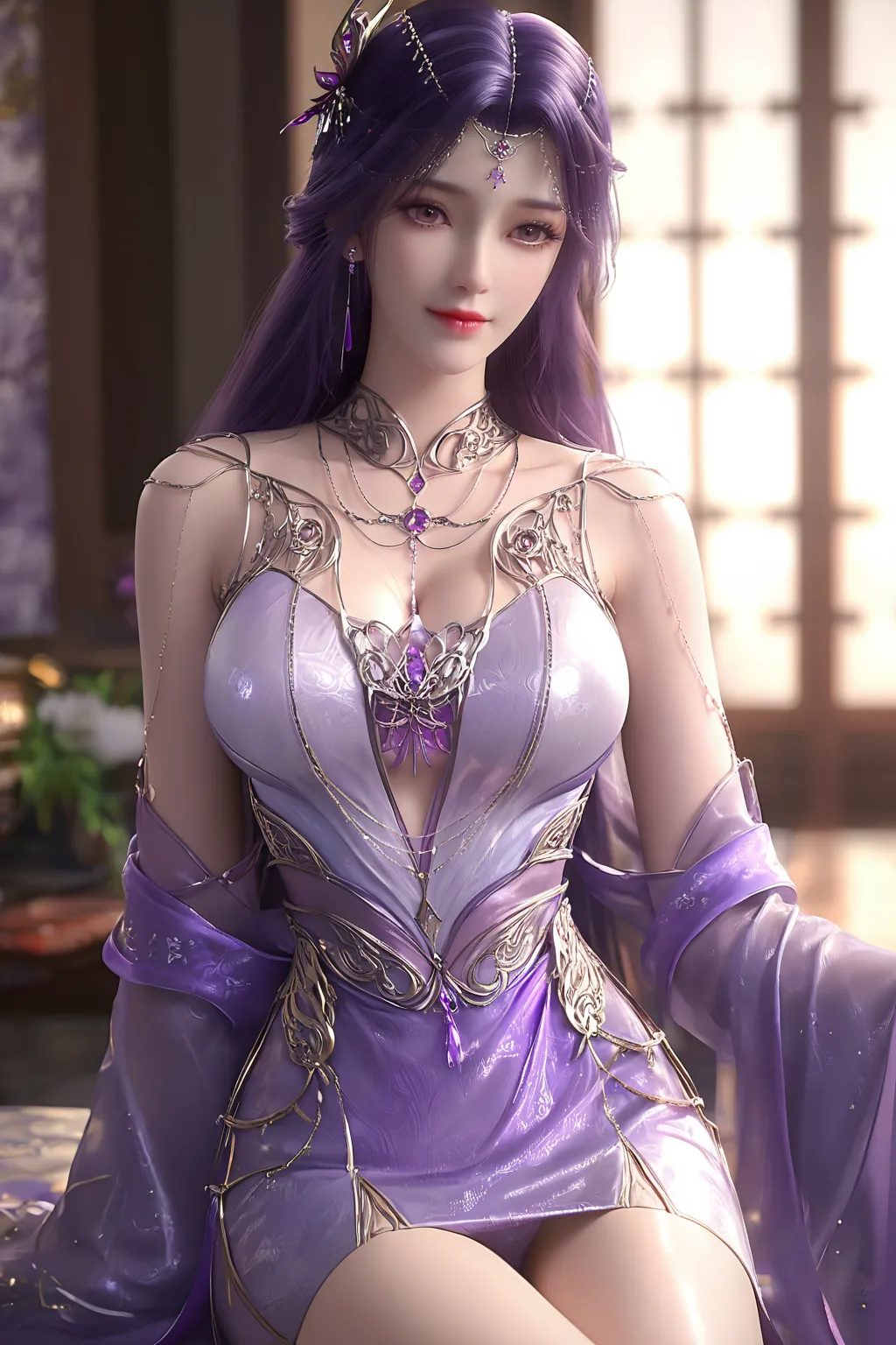 图片[2]-AI绘画 925 完美世界-云曦[15P]-草丛看图