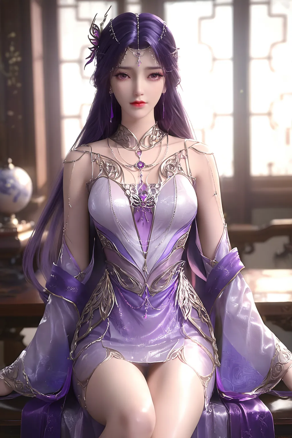 图片[4]-AI绘画 925 完美世界-云曦[15P]-草丛看图