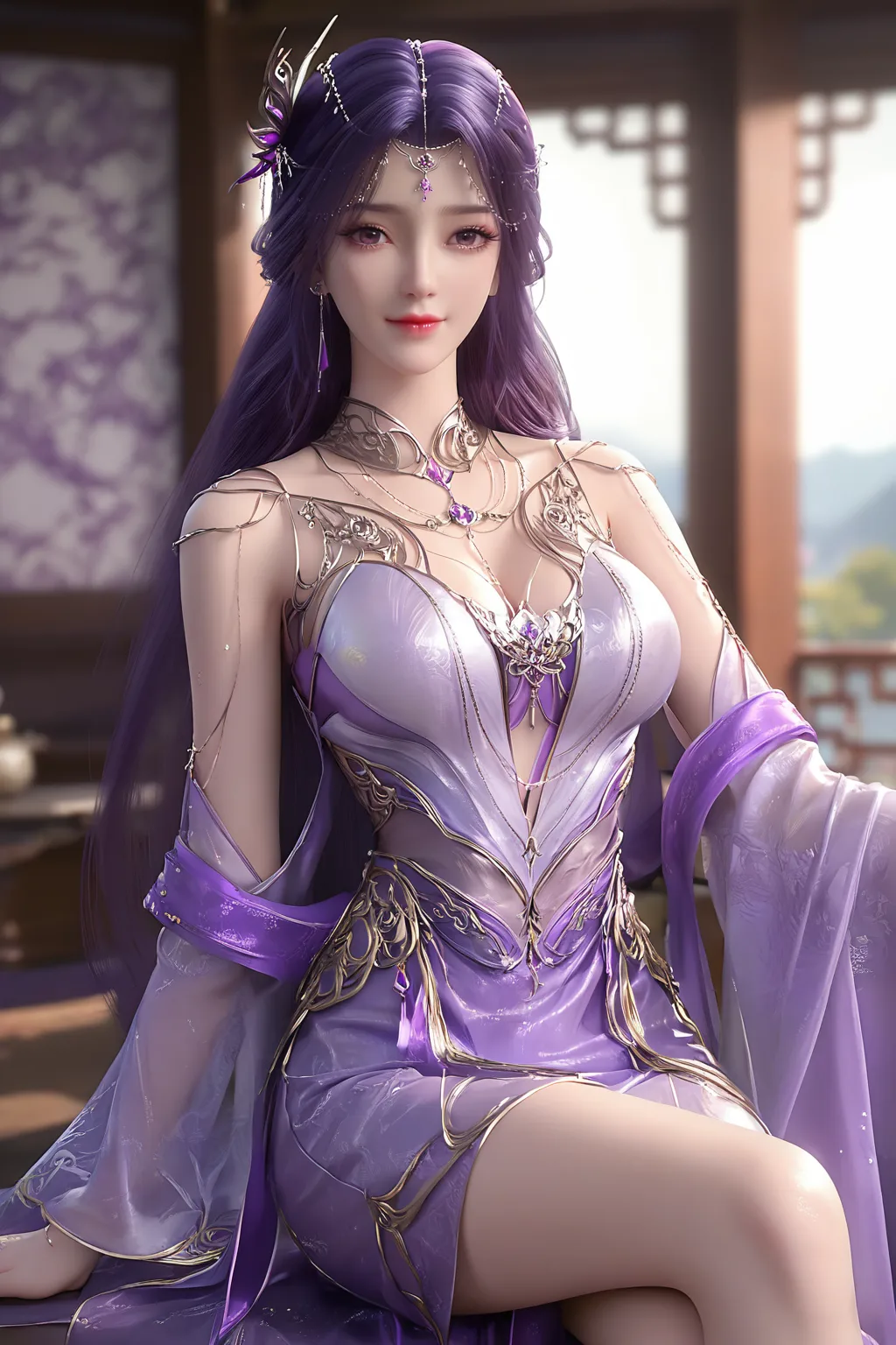 图片[8]-AI绘画 925 完美世界-云曦[15P]-草丛看图