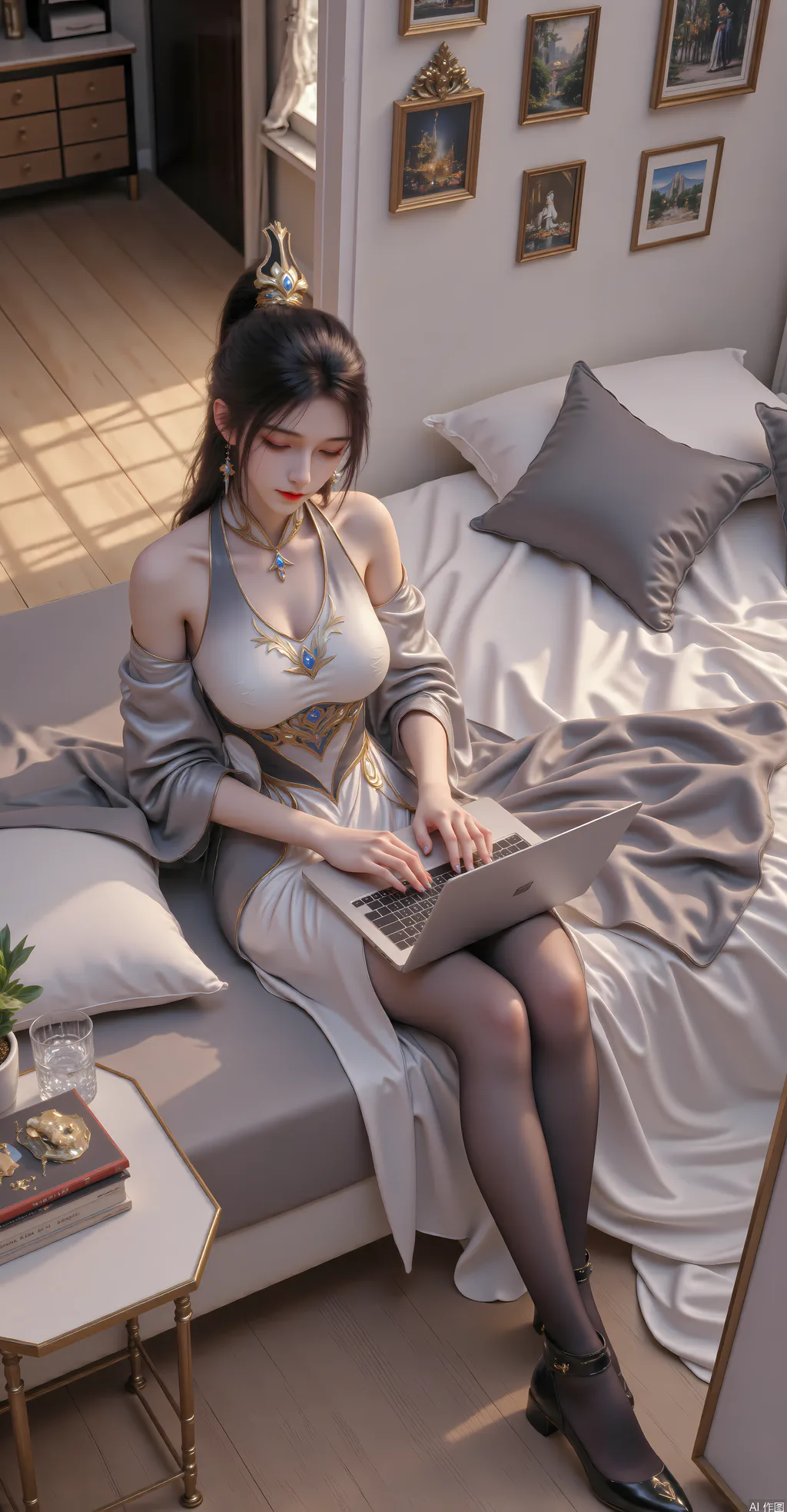 图片[1]-AI绘画 961 姬凝霜[65P]-草丛看图