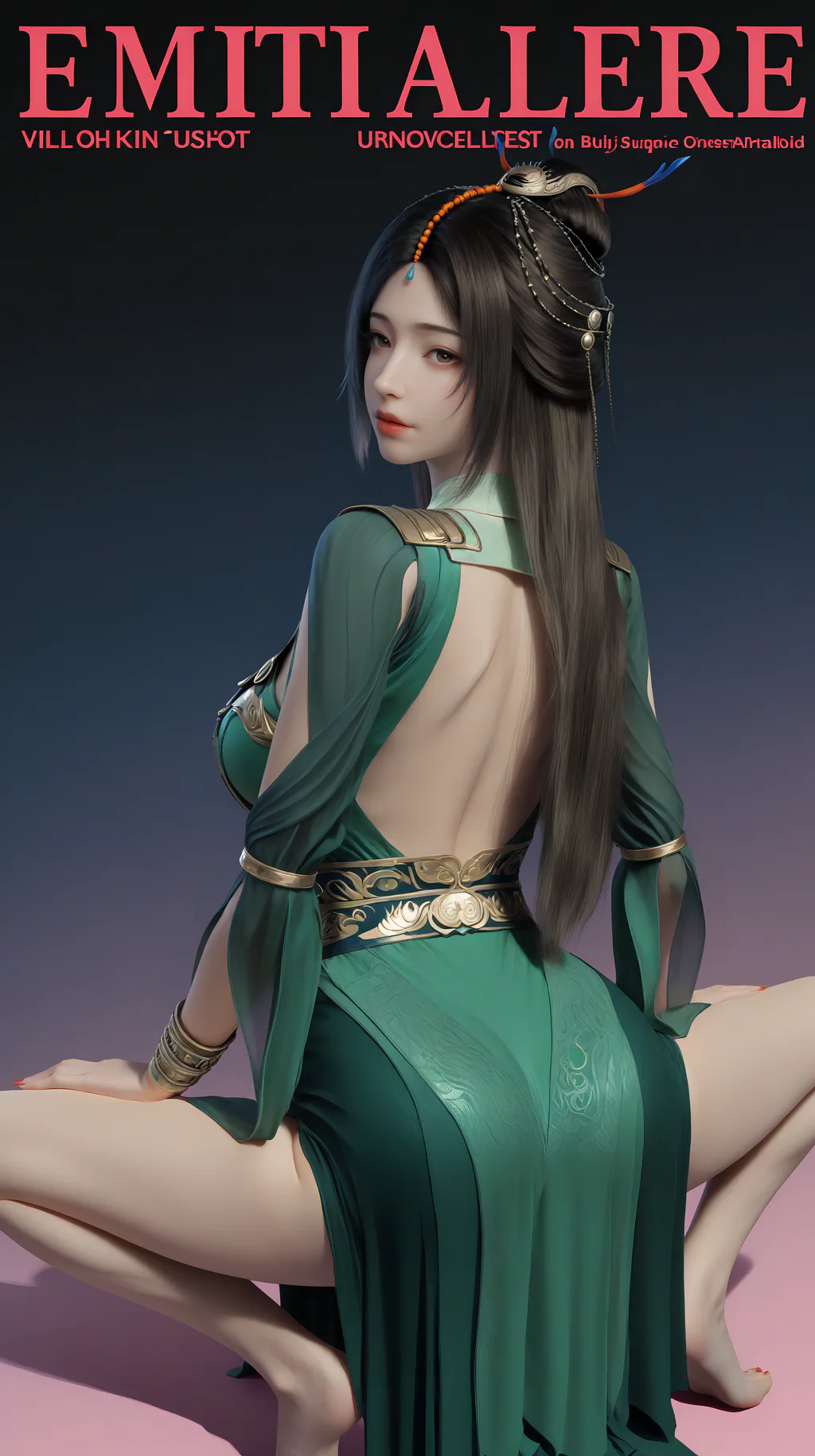 图片[3]-AI绘画 942 柳玉[38P]-草丛看图