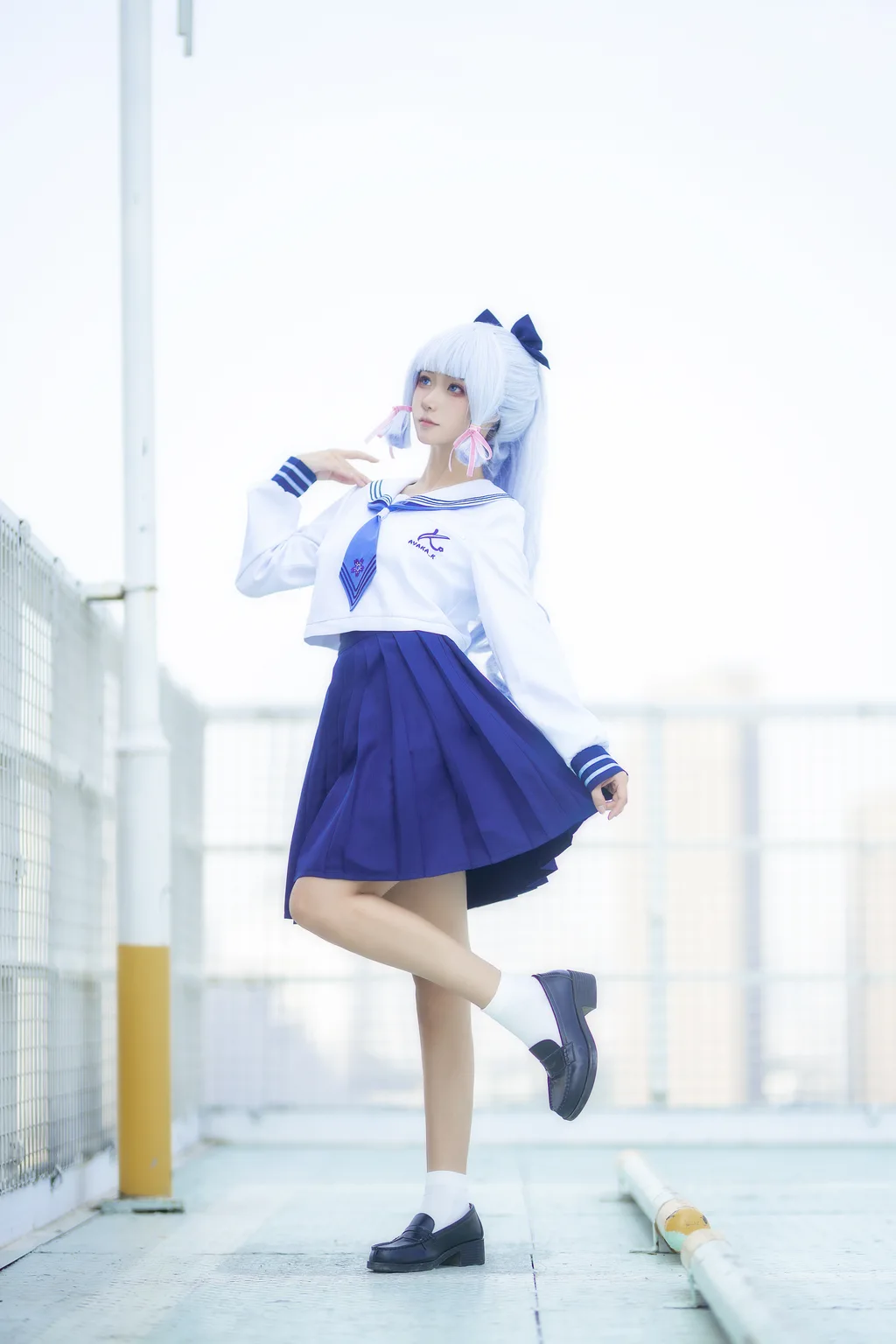 图片[4]-Seya-狮砸 – 原神 凌华JK[6P]-草丛看图