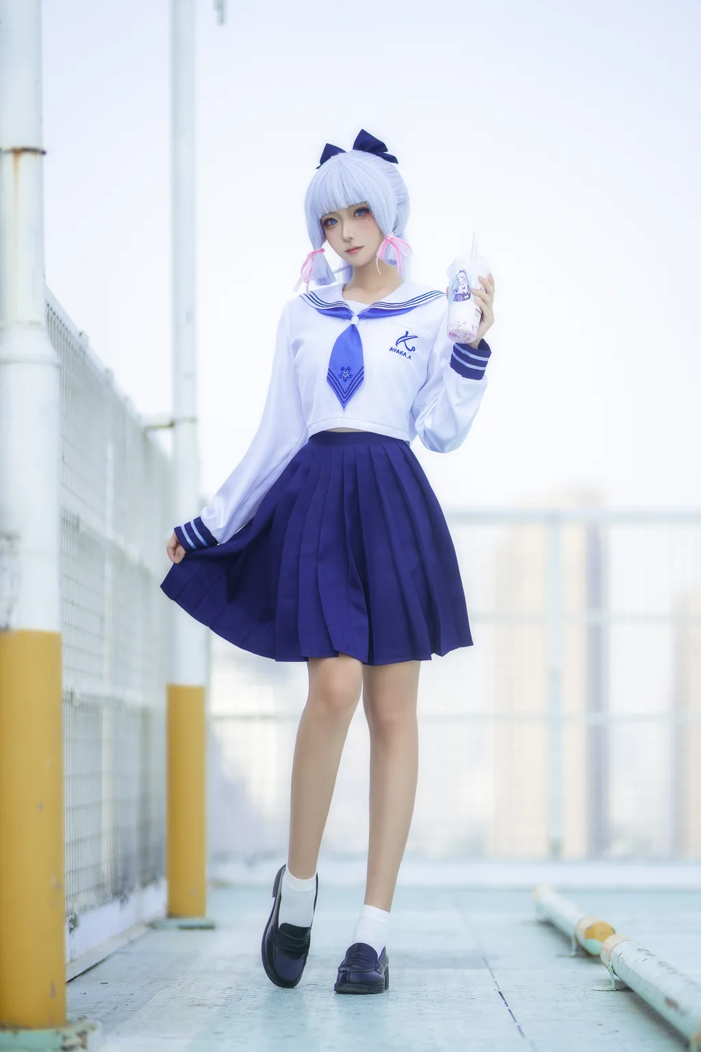 图片[6]-Seya-狮砸 – 原神 凌华JK[6P]-草丛看图