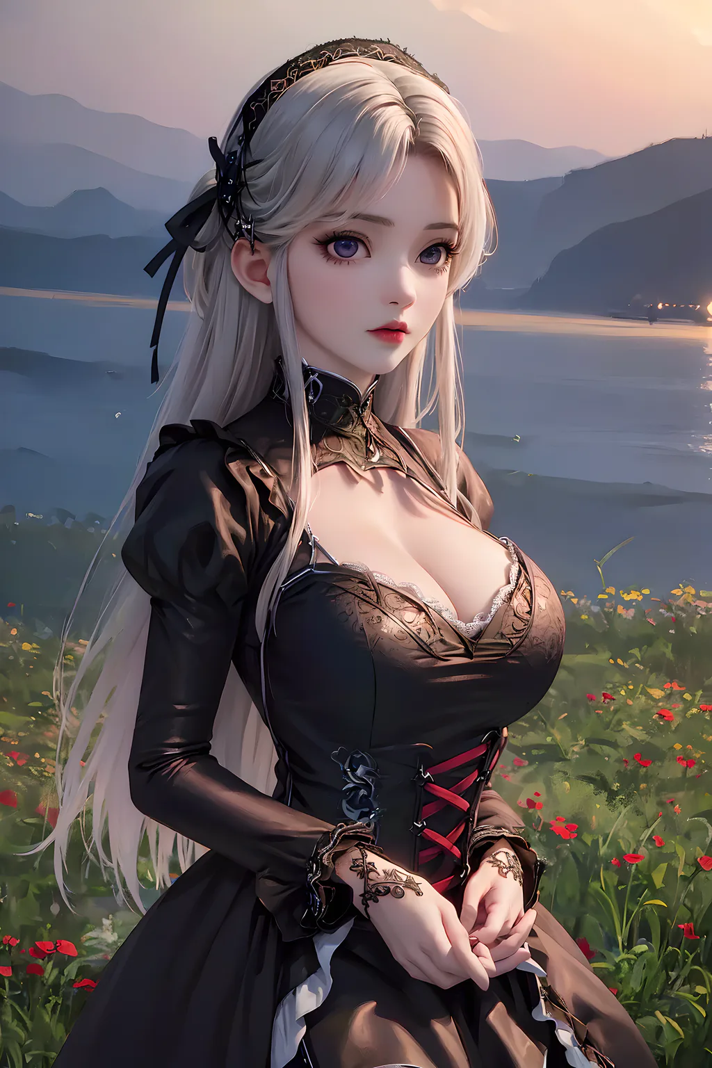 图片[2]-AI绘画 973 完美世界-火灵儿[40P]-草丛看图