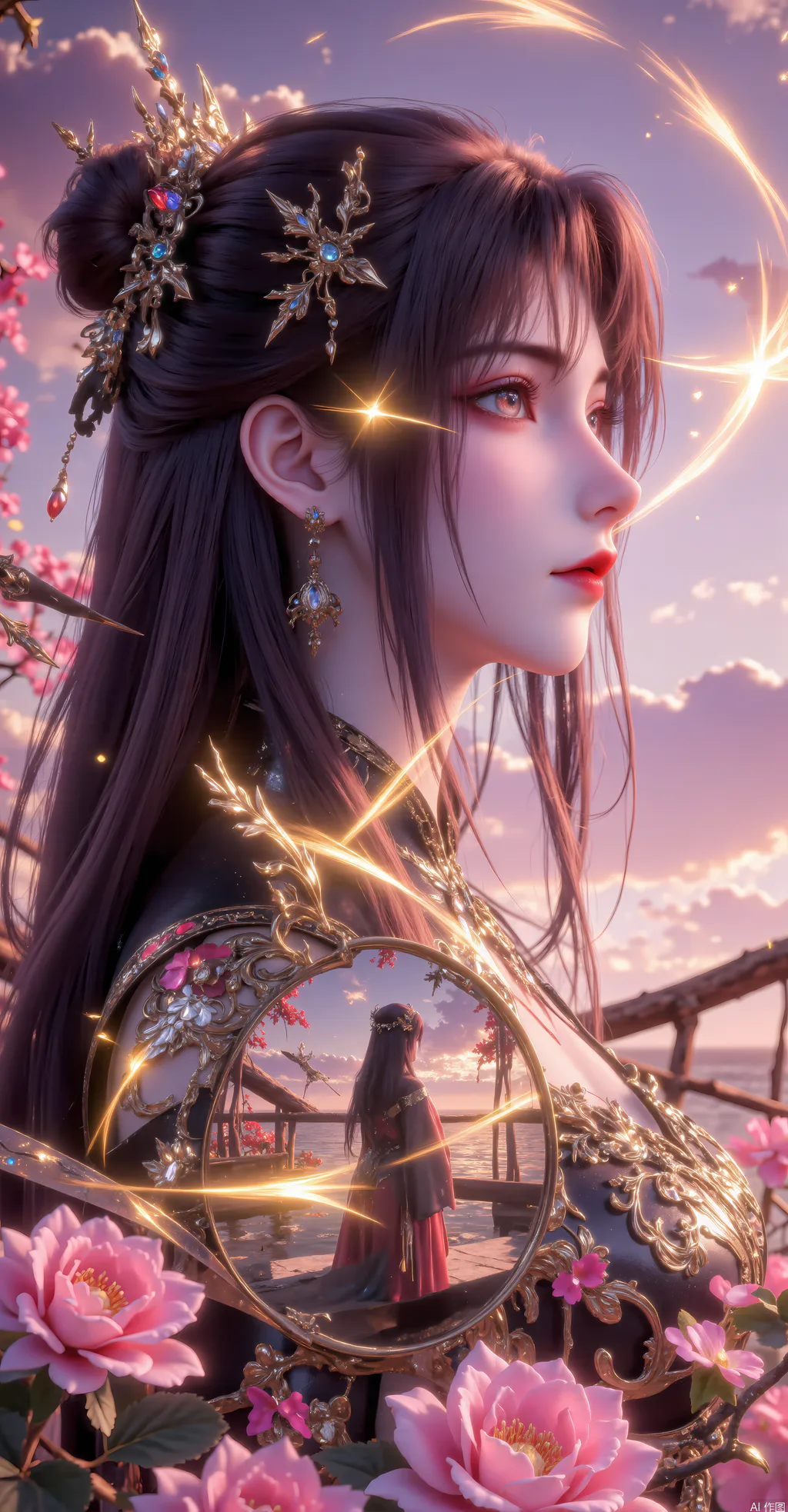 图片[2]-AI绘画 960 飞越女帝[61P]-草丛看图