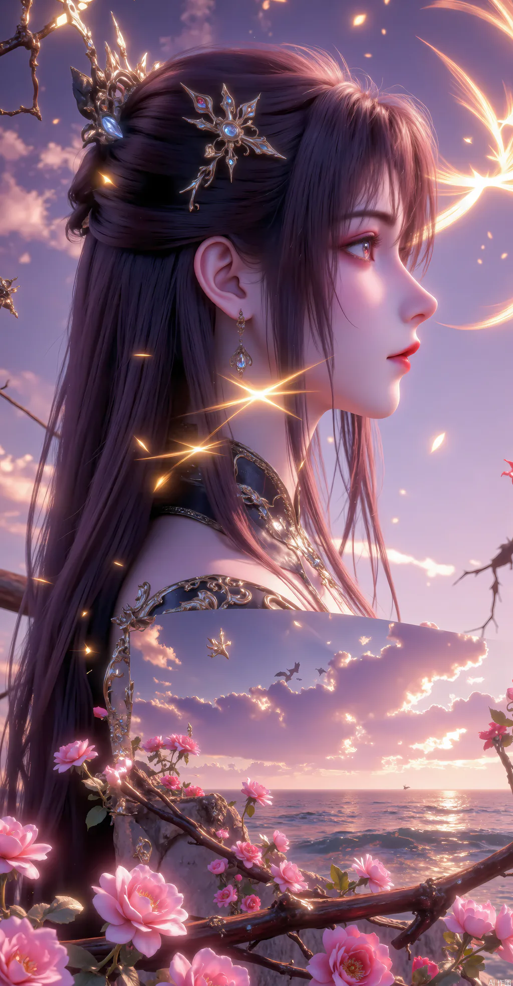 图片[1]-AI绘画 960 飞越女帝[61P]-草丛看图