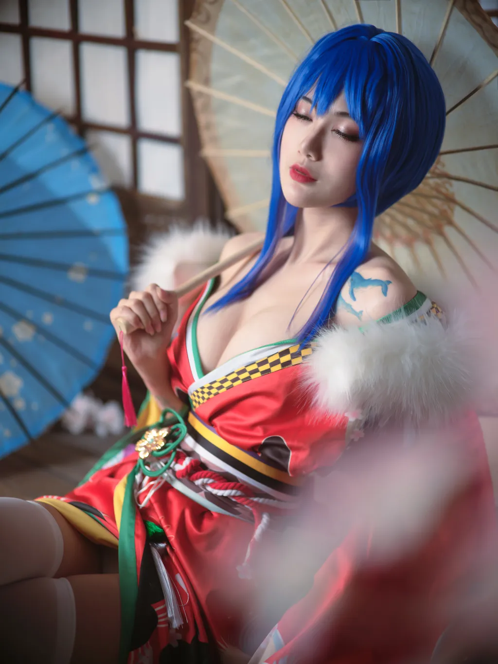 图片[6]-一米八的大梨子 – 圣姨和服[18P]-草丛看图