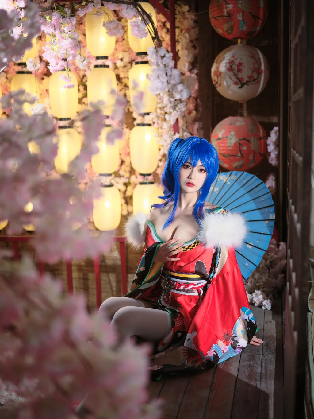 图片[1]-一米八的大梨子 – 圣姨和服[18P]-草丛看图