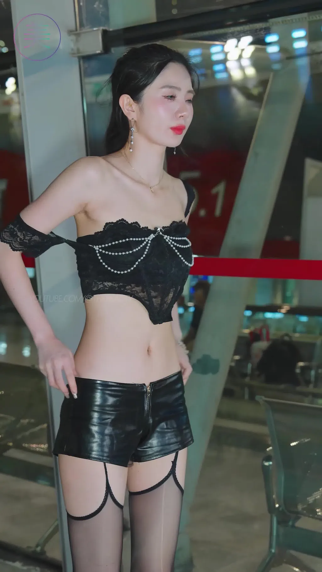 图片[2]-精选NO.1687 2024 广州车展 网荭美女车模 beautyleg LOOKBOOK 78[30P]-草丛看图