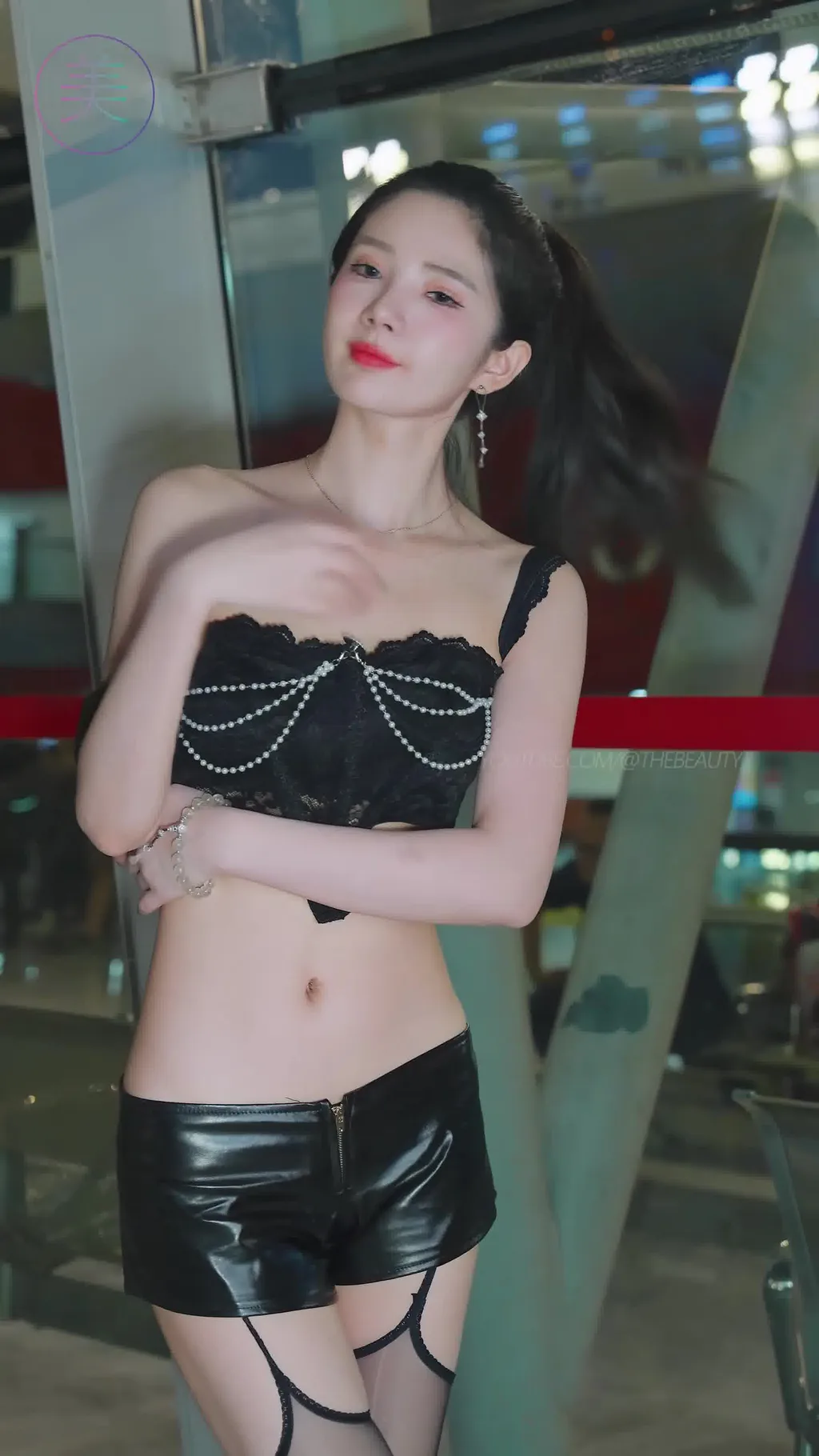 图片[4]-精选NO.1687 2024 广州车展 网荭美女车模 beautyleg LOOKBOOK 78[30P]-草丛看图