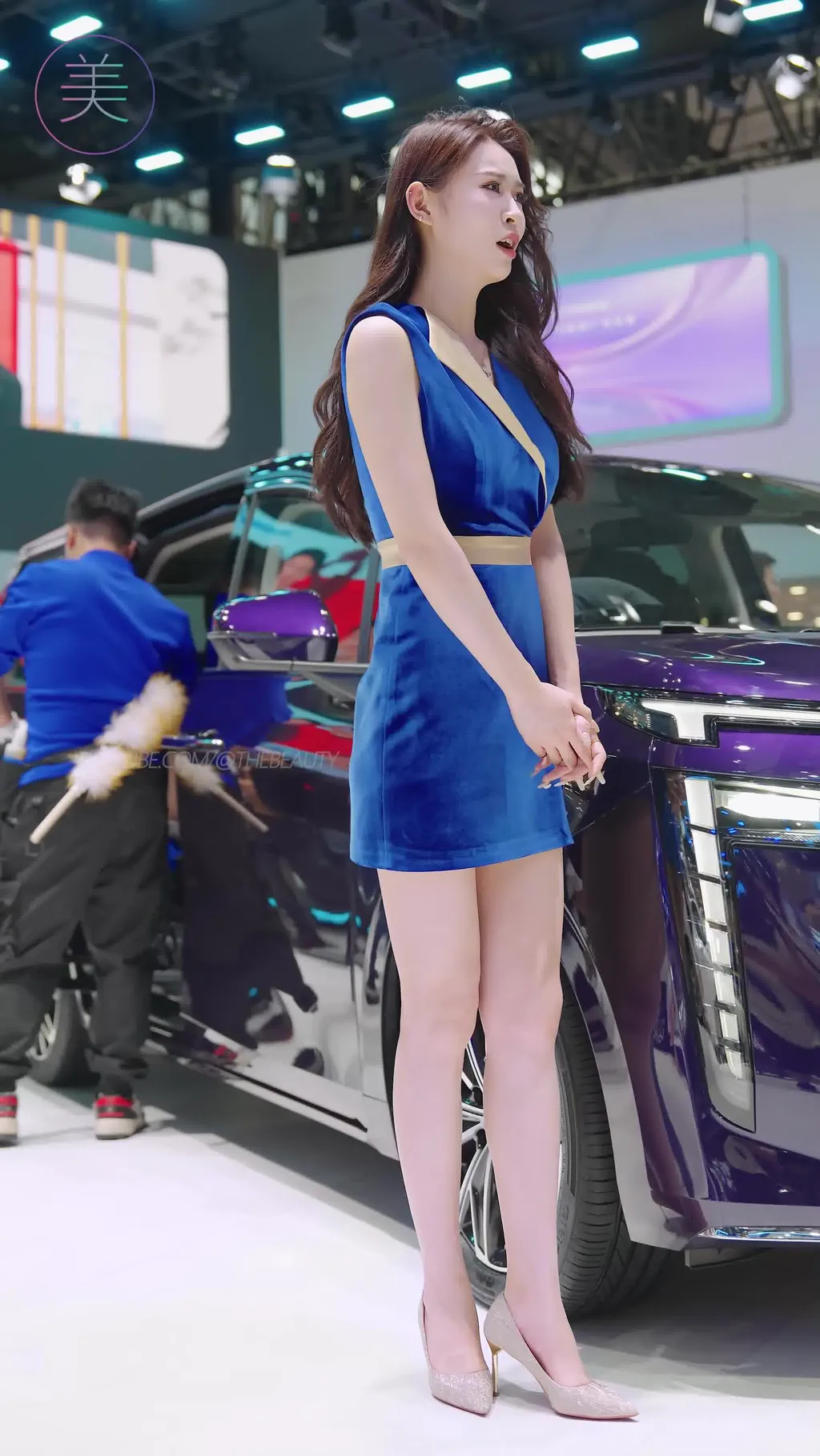 图片[2]-精选NO.1703 2024 广州车展 网荭美女车模 beautyleg LOOKBOOK 94[30P]-草丛看图