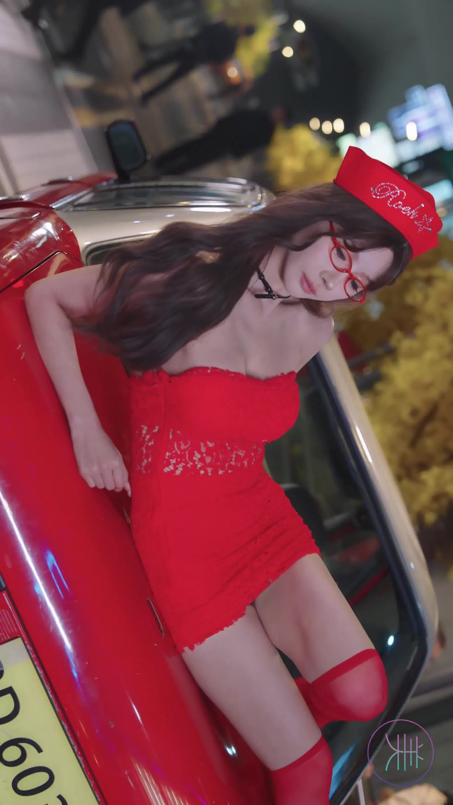 图片[2]-精选NO.1681 2024 广州车展 网荭美女车模 beautyleg LOOKBOOK 72[30P]-草丛看图