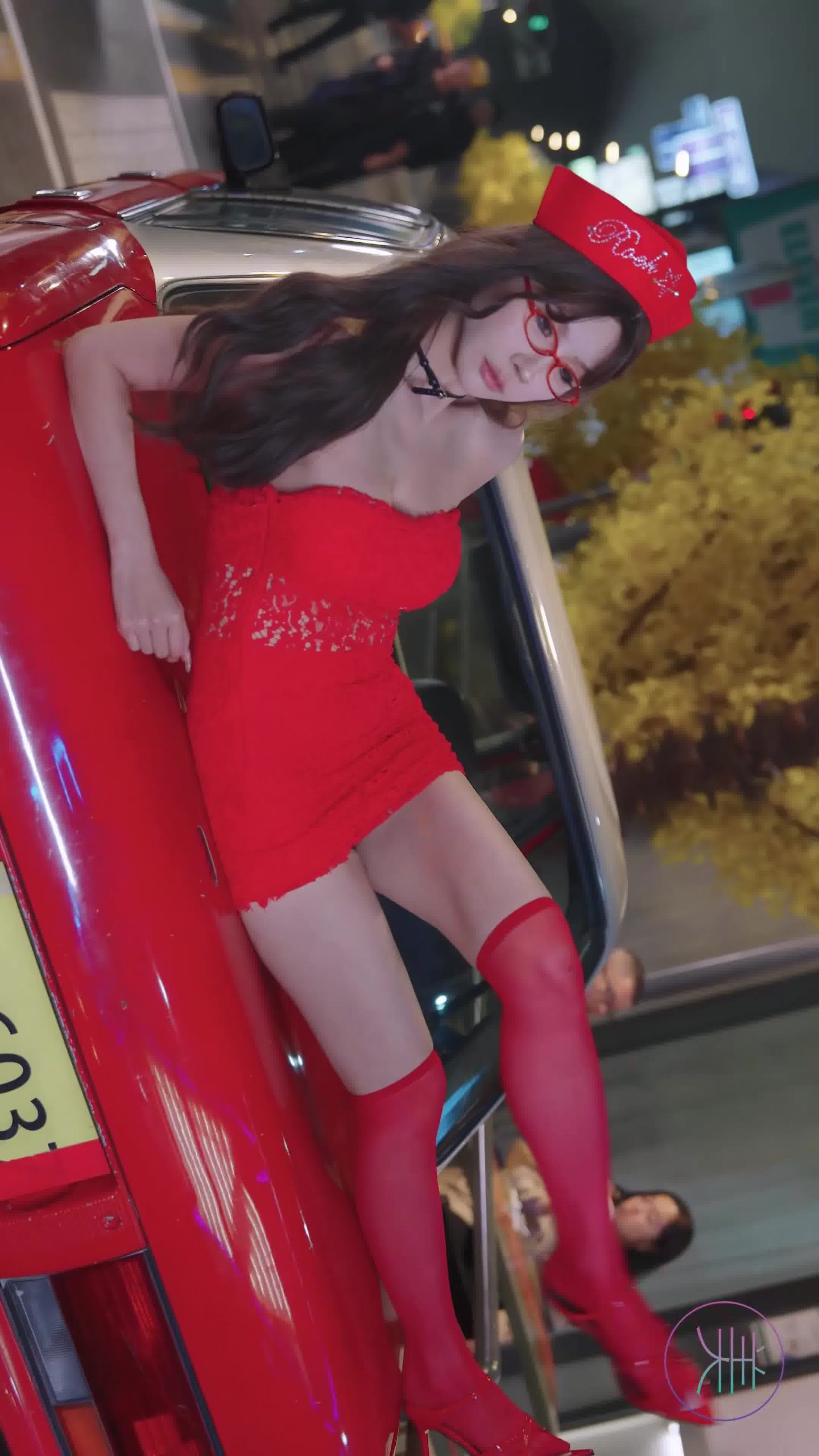 图片[1]-精选NO.1681 2024 广州车展 网荭美女车模 beautyleg LOOKBOOK 72[30P]-草丛看图