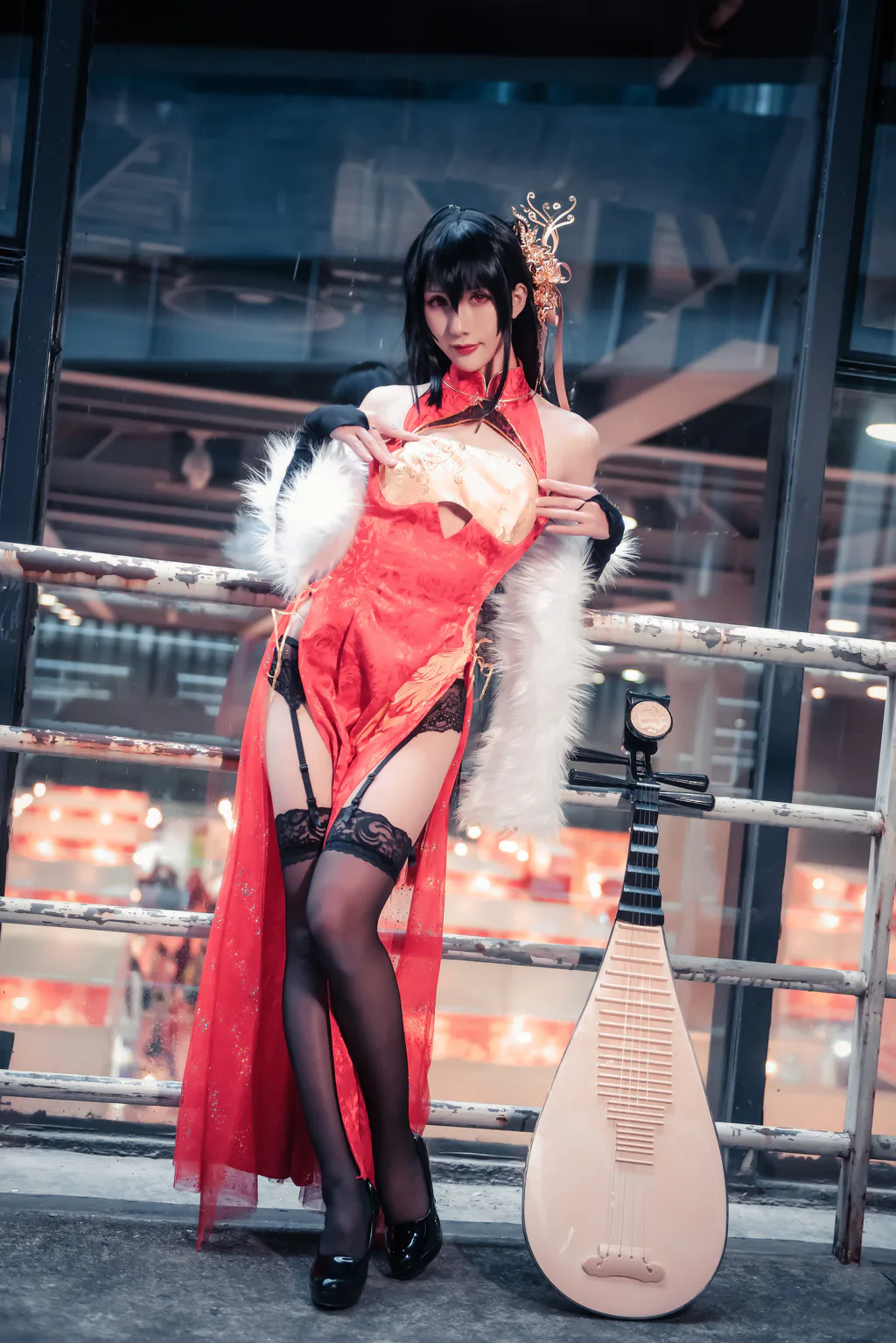 图片[6]-masaki雅祈 – 大凤旗袍[27P]-草丛看图