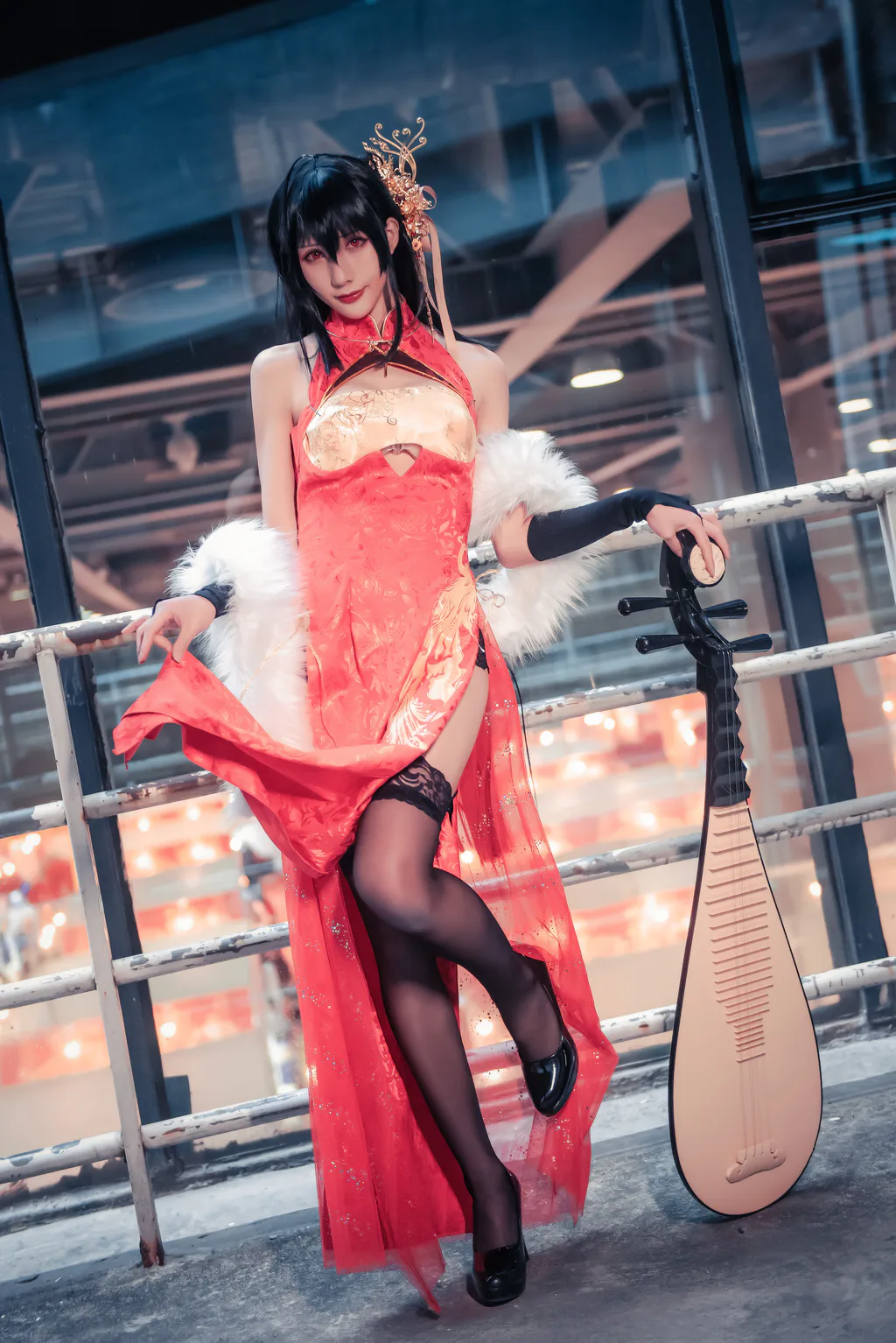 图片[7]-masaki雅祈 – 大凤旗袍[27P]-草丛看图