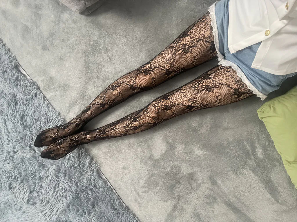 图片[3]-三禾摄影 NO.062 牛仔短裤 连裤丝[102P]-草丛看图