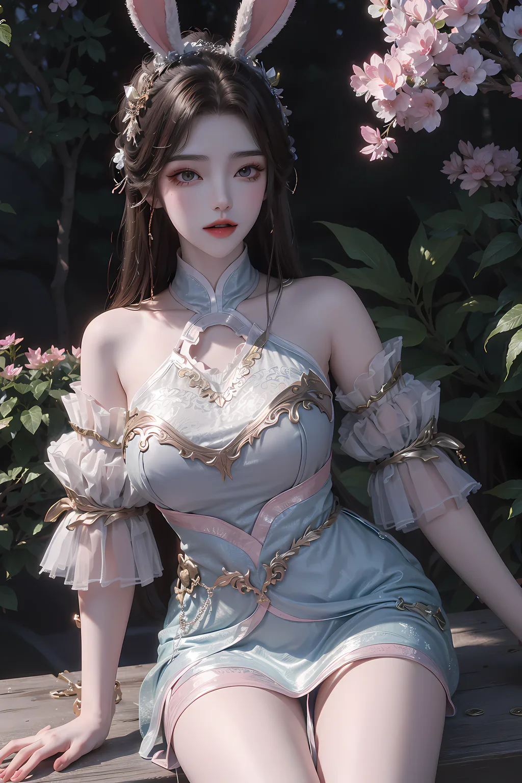 图片[3]-AI绘画 982 完美世界-月婵[33P]-草丛看图