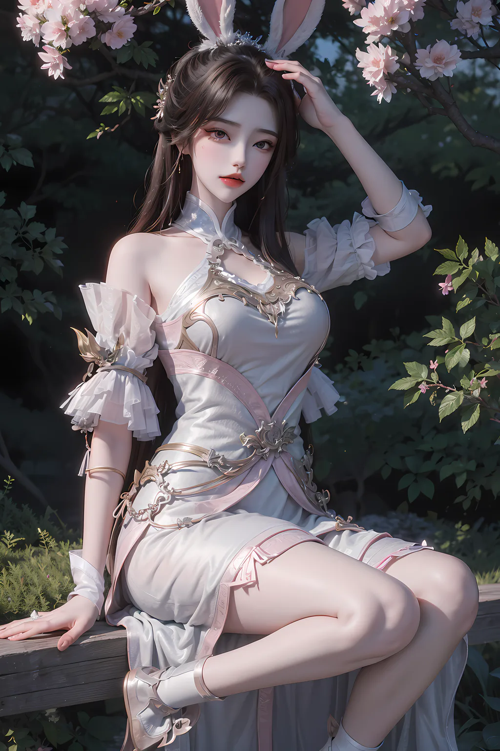 图片[4]-AI绘画 982 完美世界-月婵[33P]-草丛看图