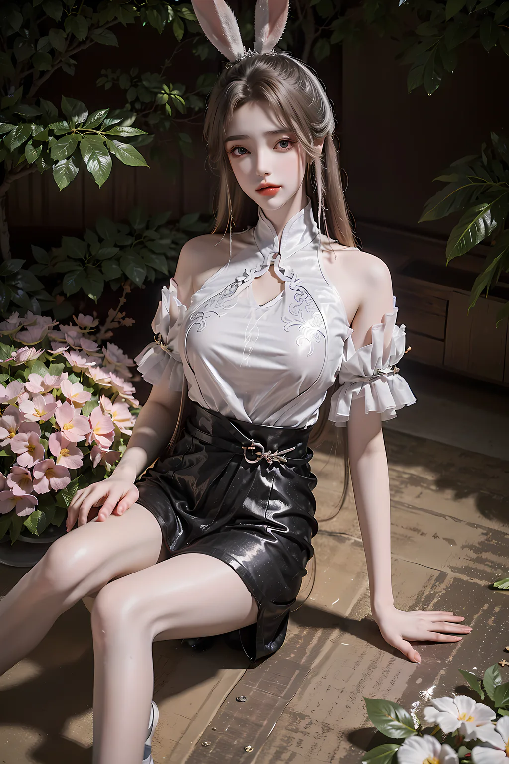 图片[5]-AI绘画 982 完美世界-月婵[33P]-草丛看图