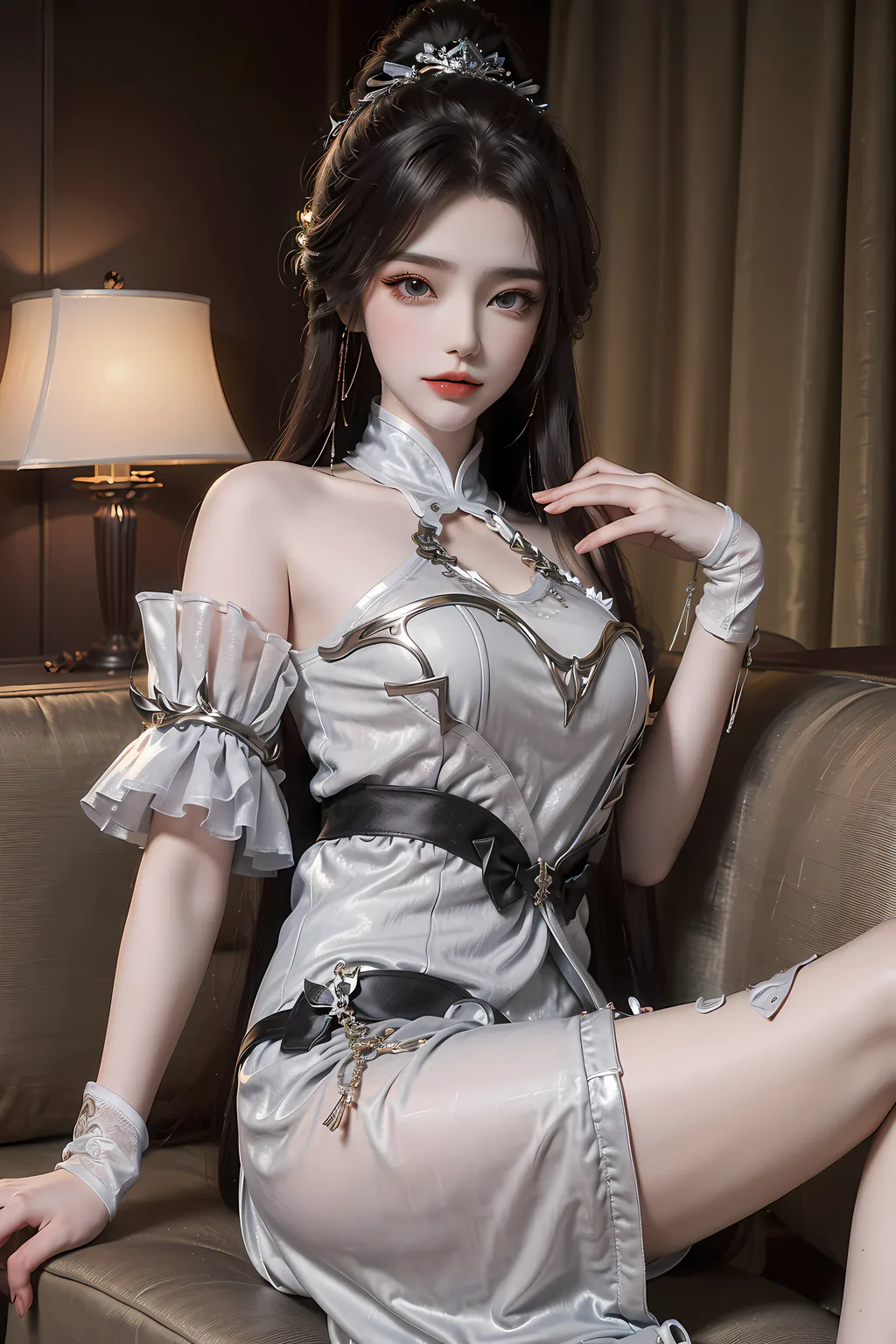 图片[6]-AI绘画 982 完美世界-月婵[33P]-草丛看图