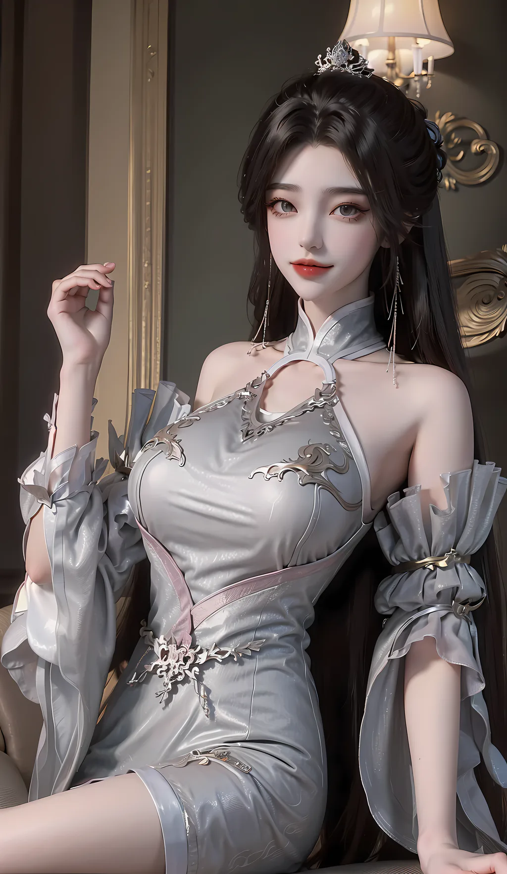 图片[7]-AI绘画 982 完美世界-月婵[33P]-草丛看图