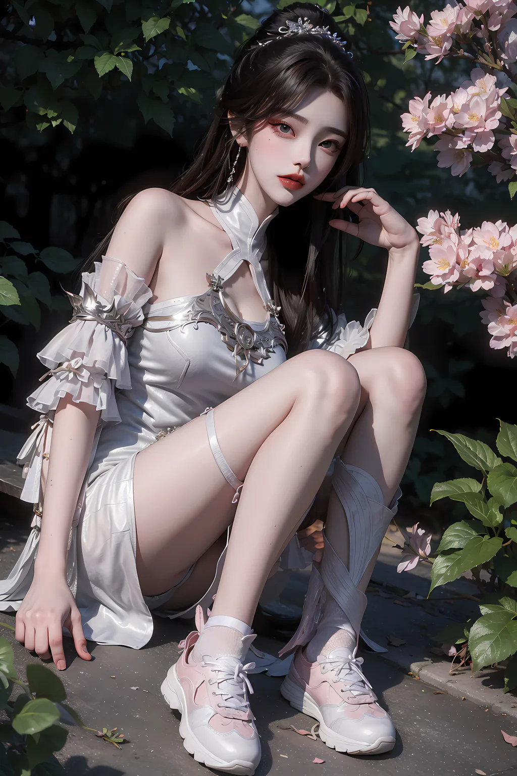 图片[1]-AI绘画 982 完美世界-月婵[33P]-草丛看图