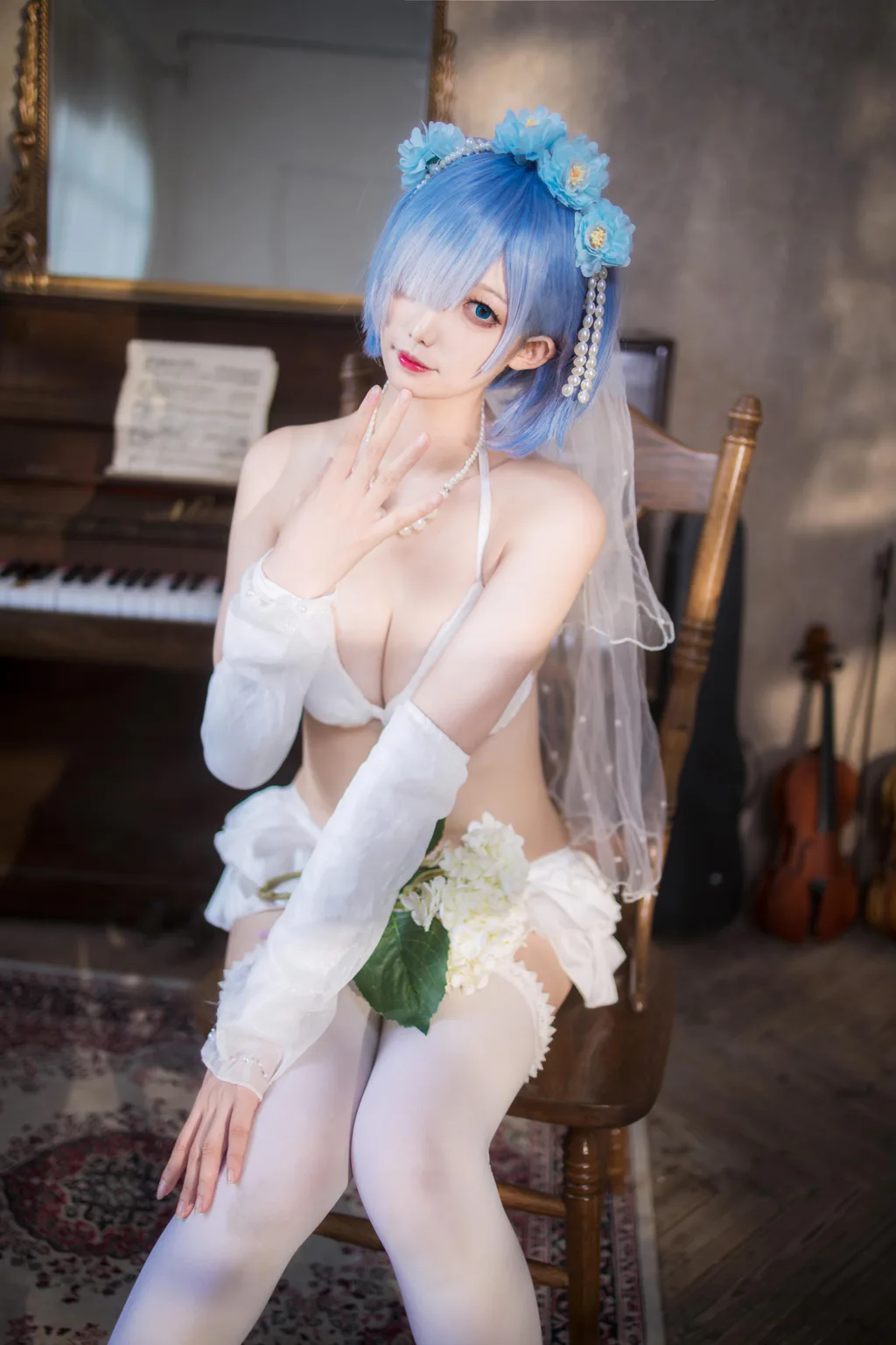 图片[6]-封疆疆v – 蕾姆花嫁[26P]-草丛看图