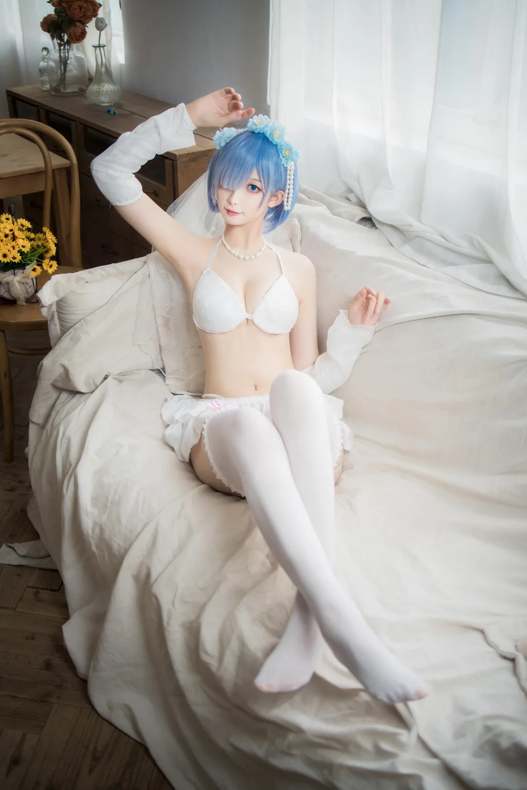 图片[1]-封疆疆v – 蕾姆花嫁[26P]-草丛看图