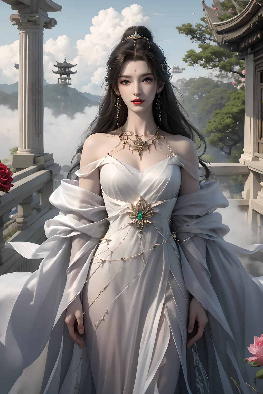 图片[5]-AI绘画 981 完美世界-清漪[20P]-草丛看图