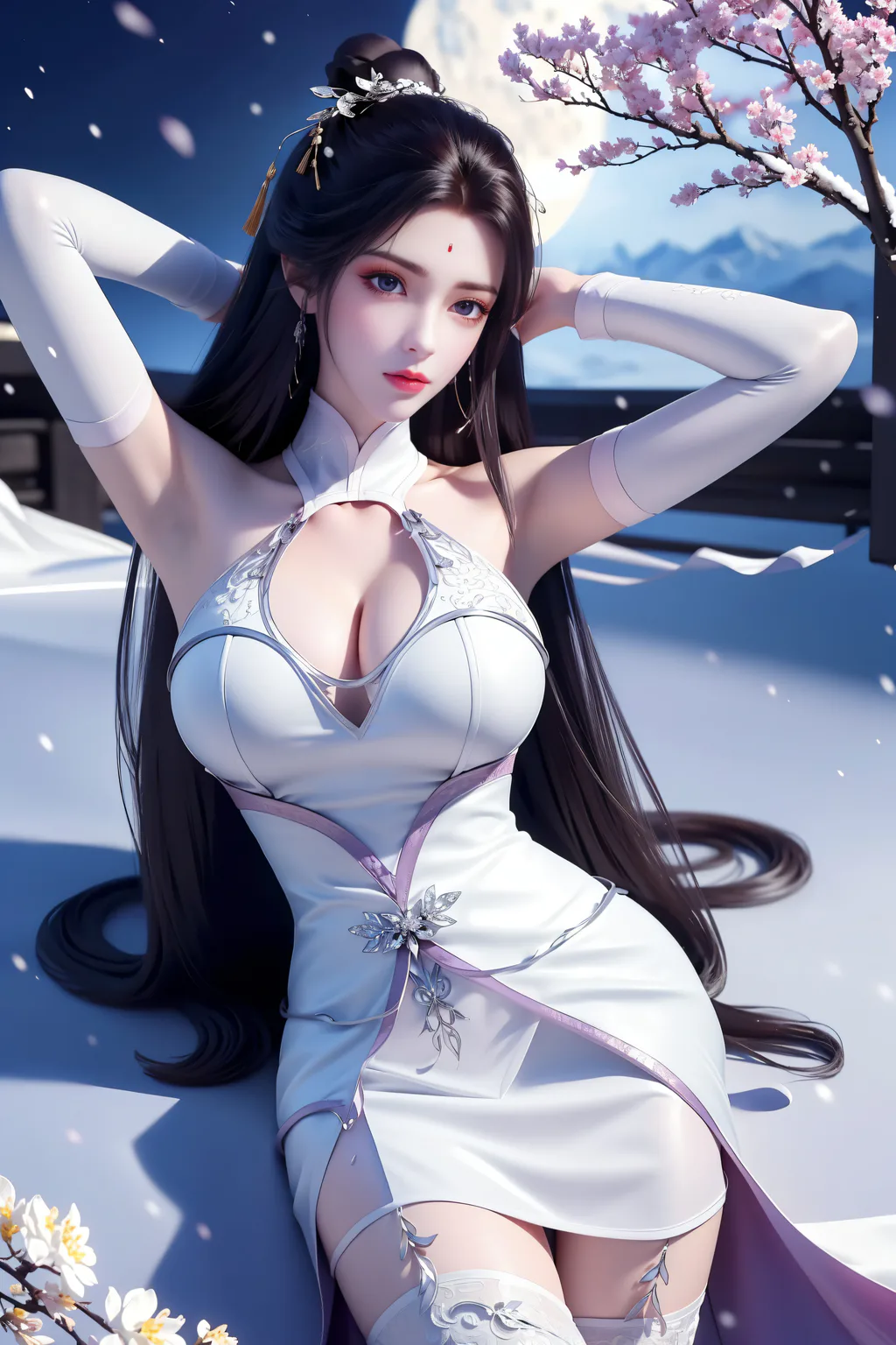 图片[5]-AI绘画 983 完美世界-月婵[48P]-草丛看图