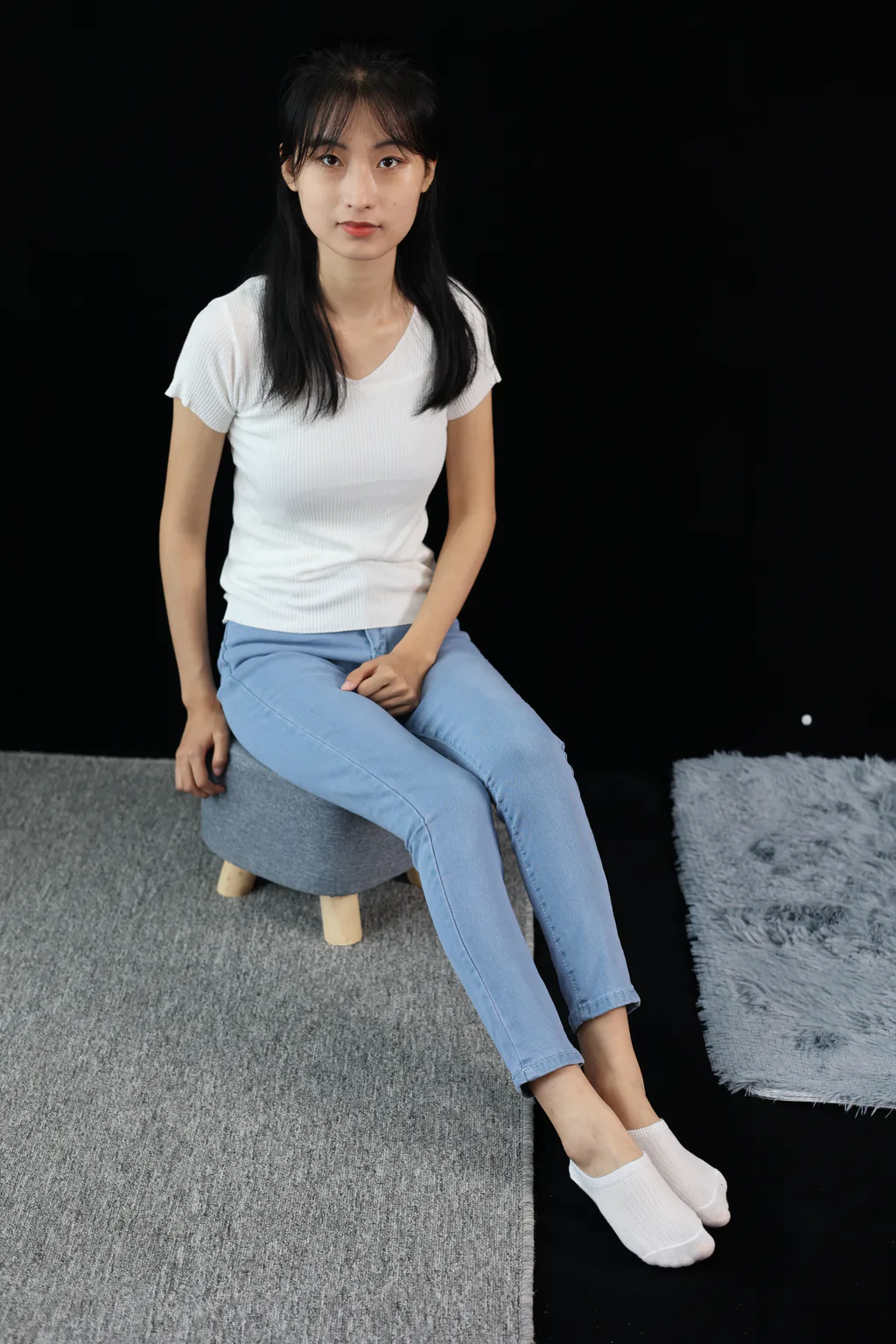 图片[3]-精选三禾摄影 NO.065 牛仔裤 短丝 棉袜[198P]-草丛看图