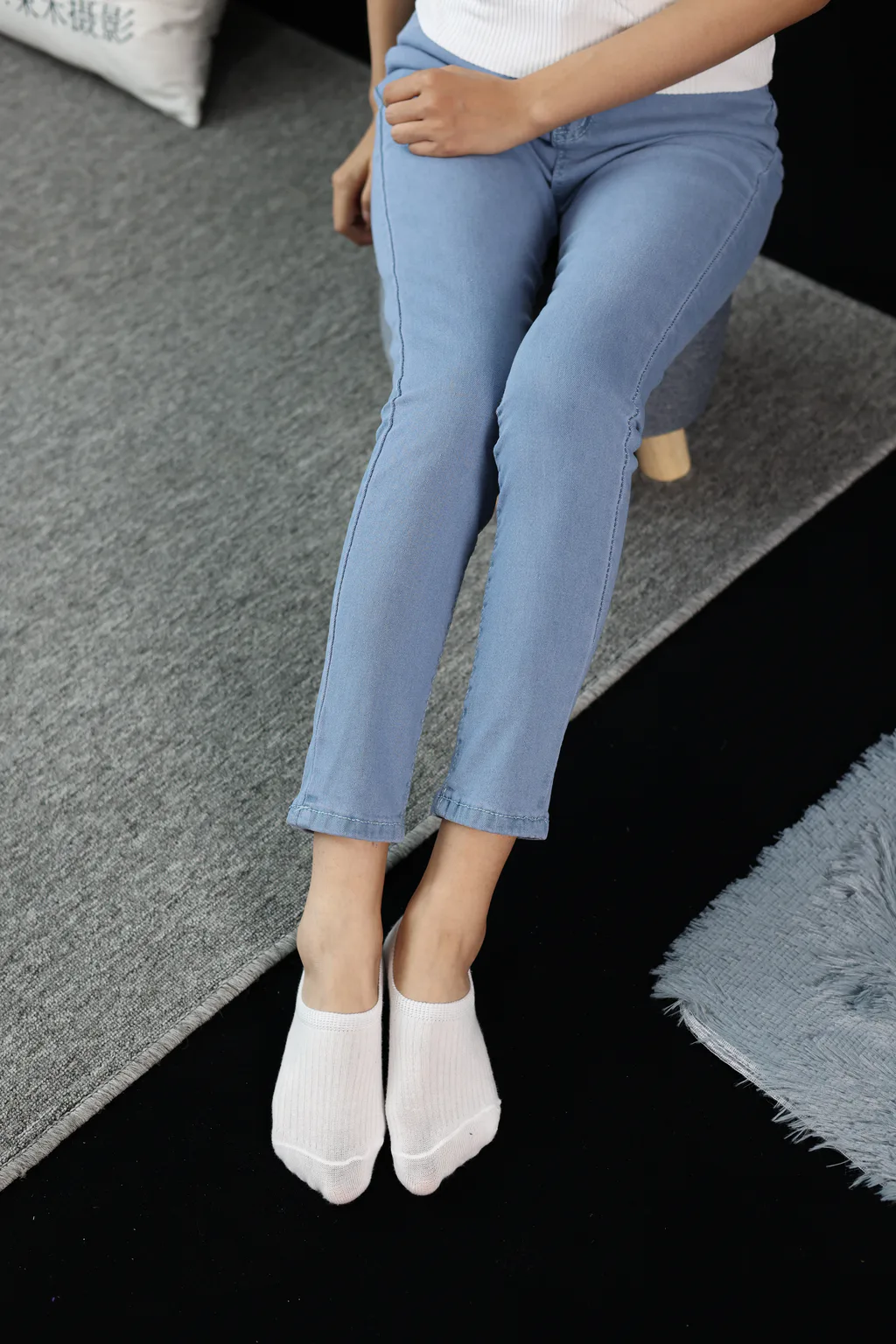 图片[4]-精选三禾摄影 NO.065 牛仔裤 短丝 棉袜[198P]-草丛看图