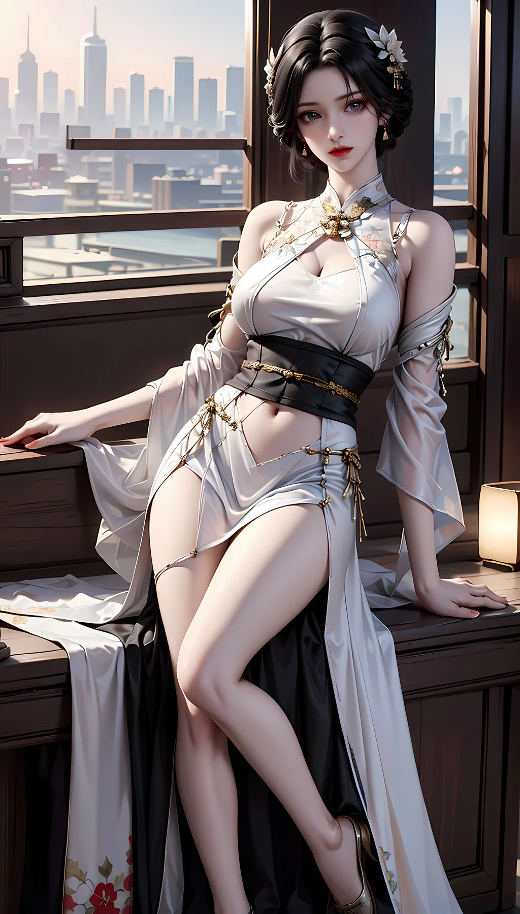 图片[2]-AI绘画 988 完美世界-云曦[26P]-草丛看图