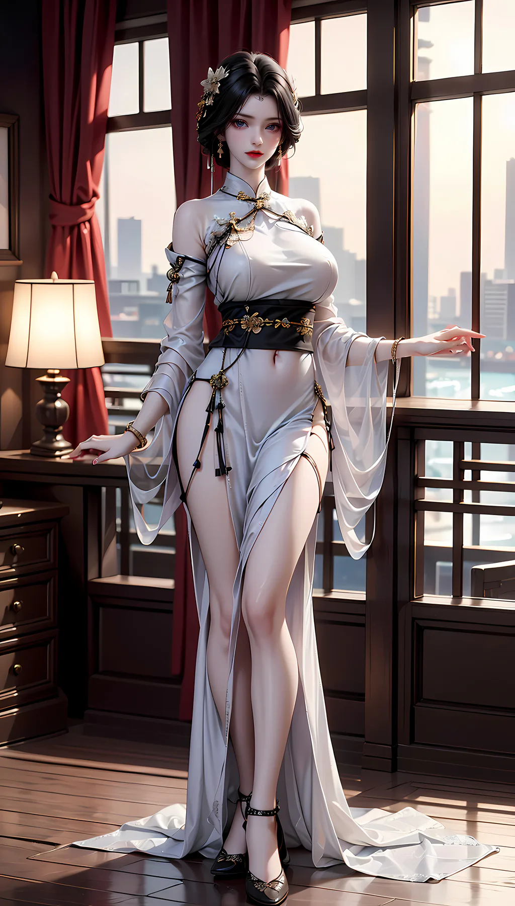 图片[3]-AI绘画 988 完美世界-云曦[26P]-草丛看图