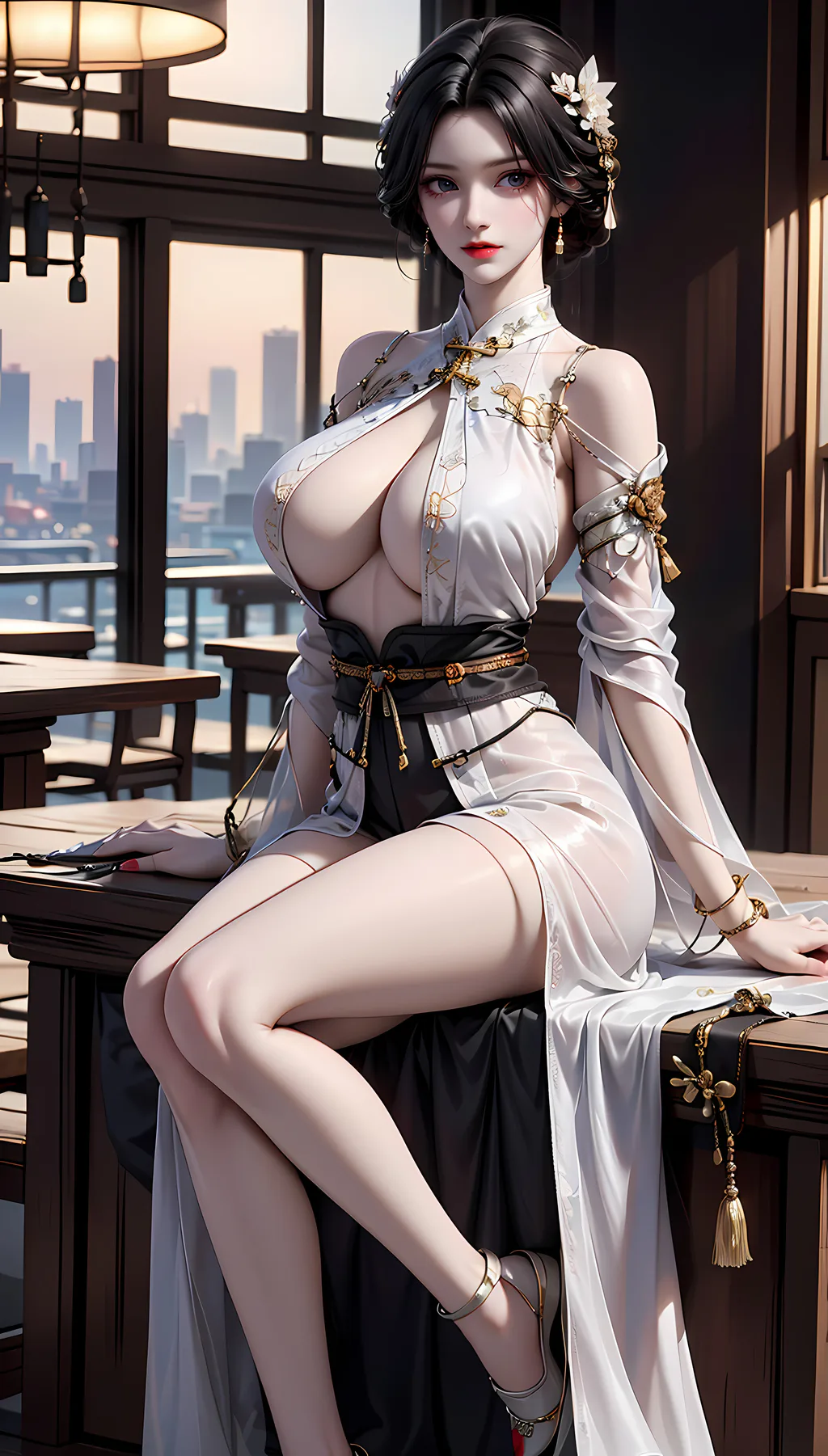 图片[7]-AI绘画 988 完美世界-云曦[26P]-草丛看图