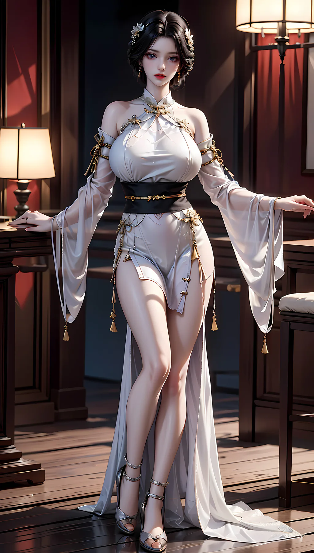 图片[1]-AI绘画 988 完美世界-云曦[26P]-草丛看图