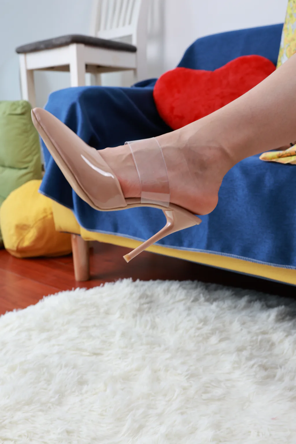 图片[6]-精选三禾摄影 NO.067 网荭战袍 高跟鞋[126P]-草丛看图