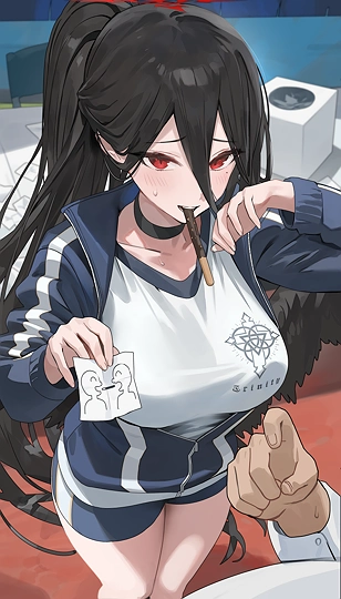 羽川ハスミ-草丛看图