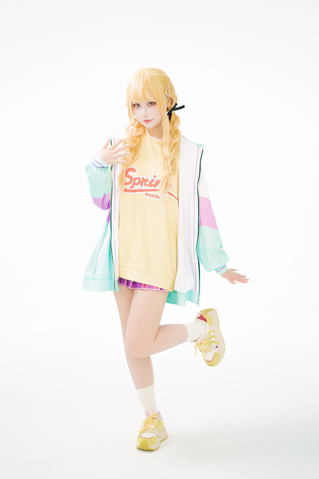 图片[2]-lunananya NO.020 – 学苑偶像大师 藤田言音[38P]-草丛看图