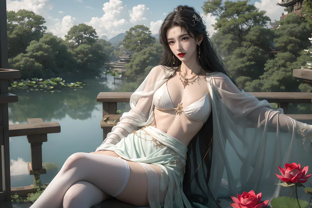 图片[2]-AI绘画 991 完美世界-清漪[18P]-草丛看图