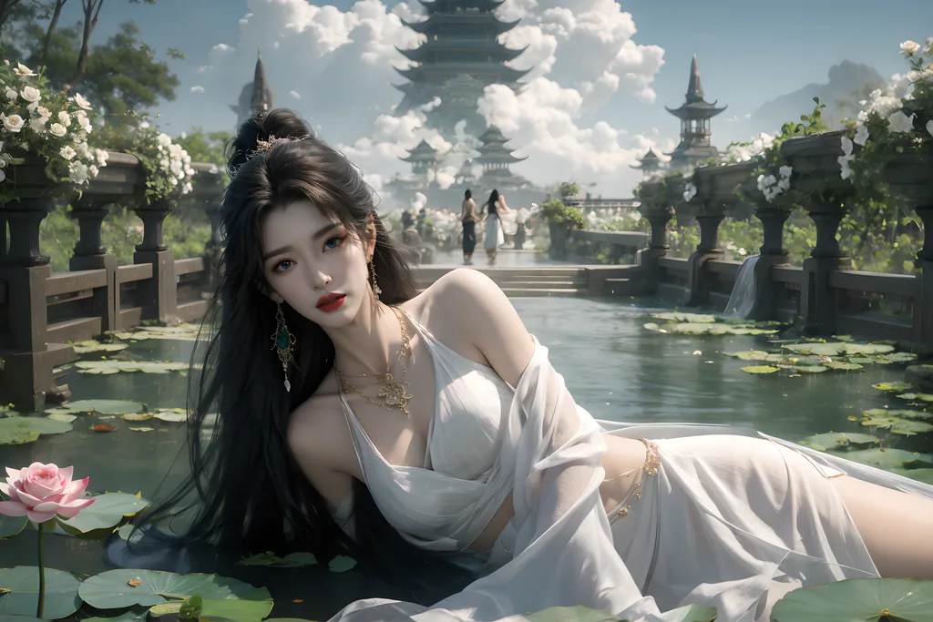 图片[5]-AI绘画 991 完美世界-清漪[18P]-草丛看图