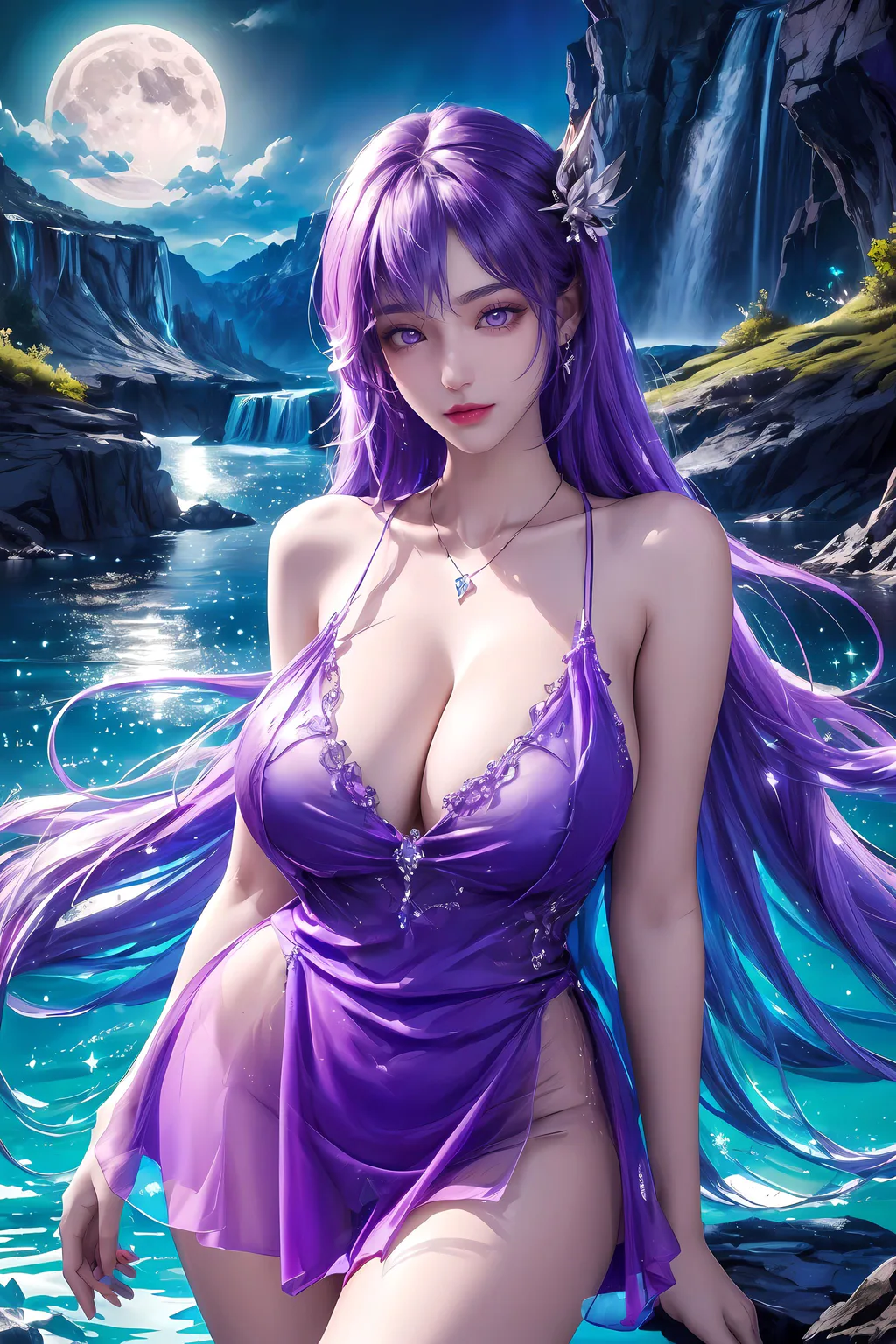 图片[2]-AI绘画 996 神印王座-圣采儿[31P]-草丛看图