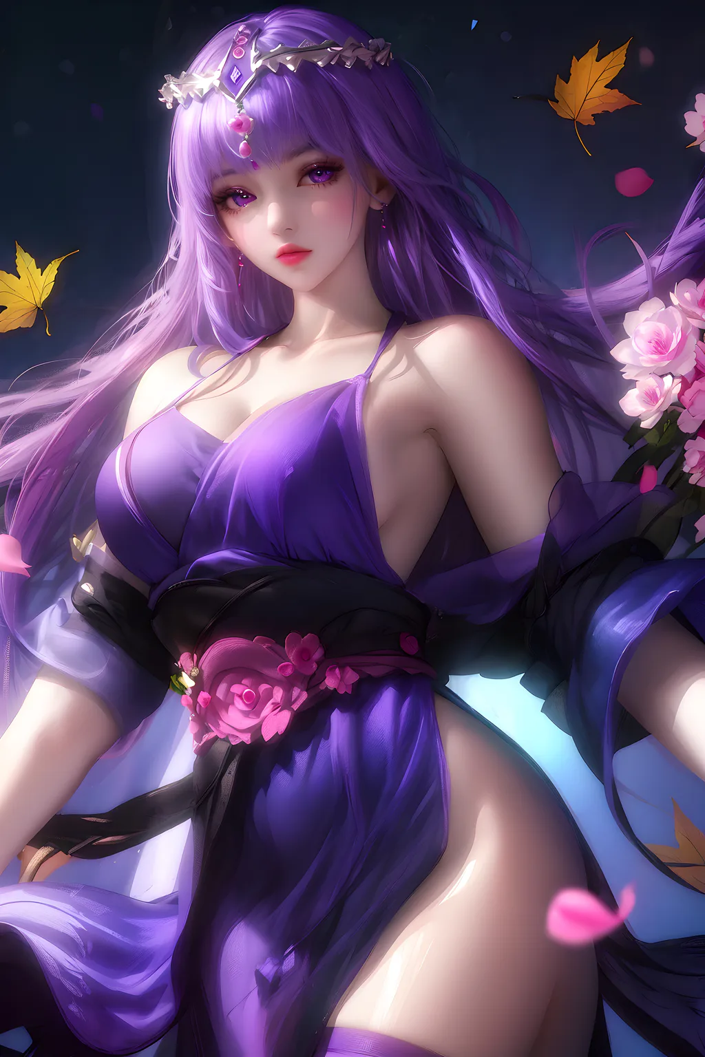 图片[4]-AI绘画 998 秦时明月-少司命[25P]-草丛看图