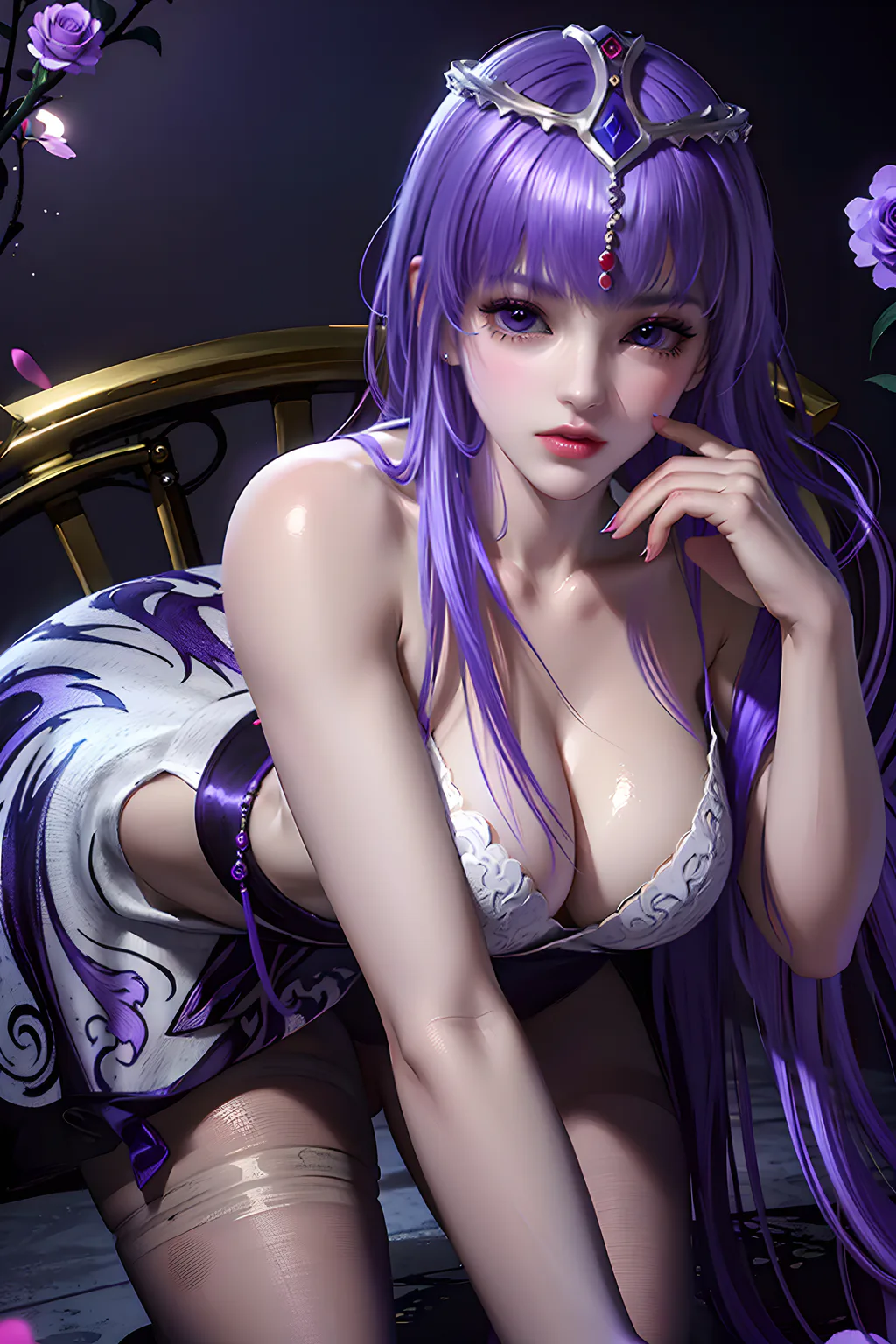 图片[6]-AI绘画 998 秦时明月-少司命[25P]-草丛看图