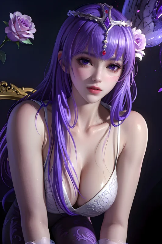 AI绘画 998 秦时明月-少司命[25P]-草丛看图