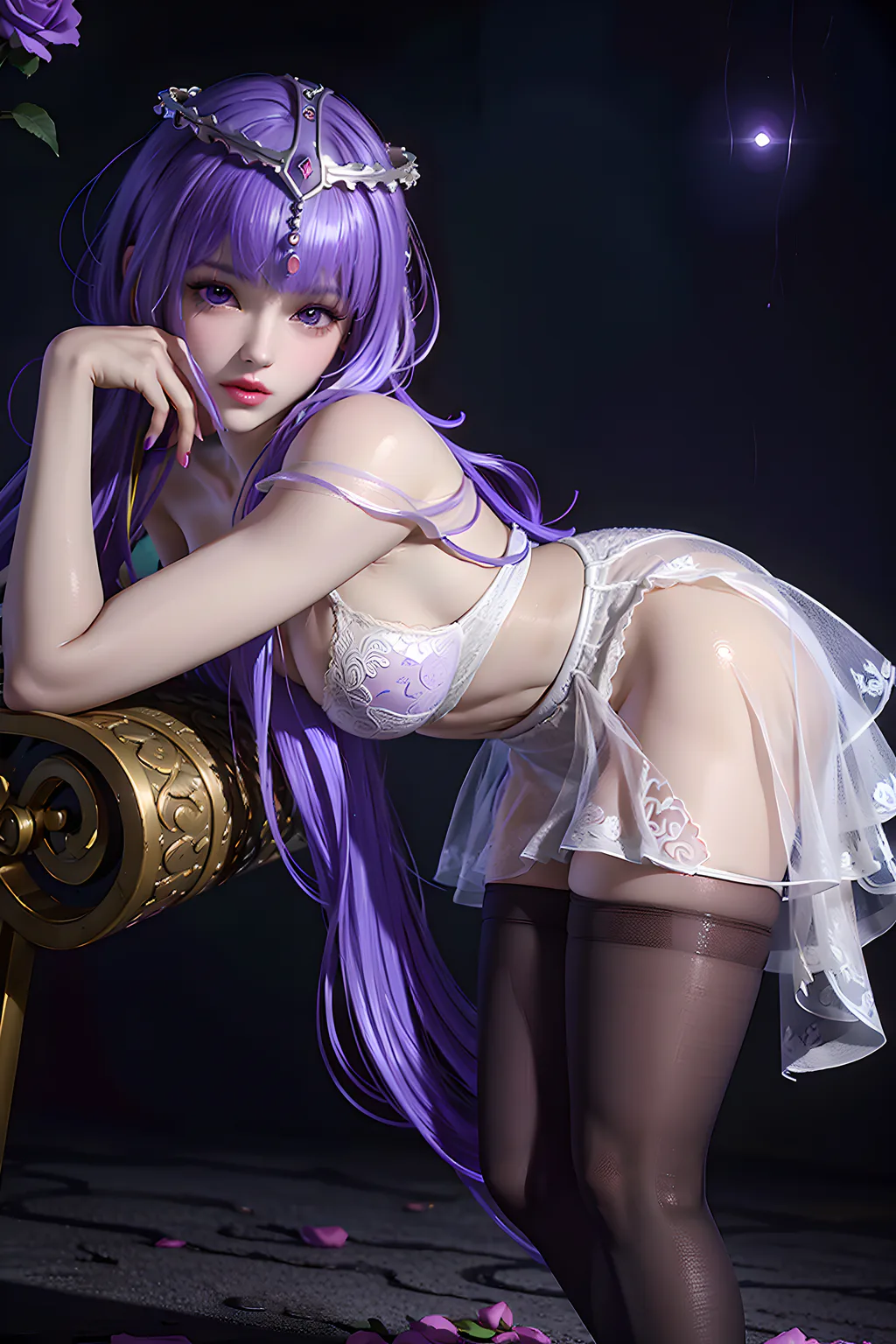 图片[8]-AI绘画 998 秦时明月-少司命[25P]-草丛看图