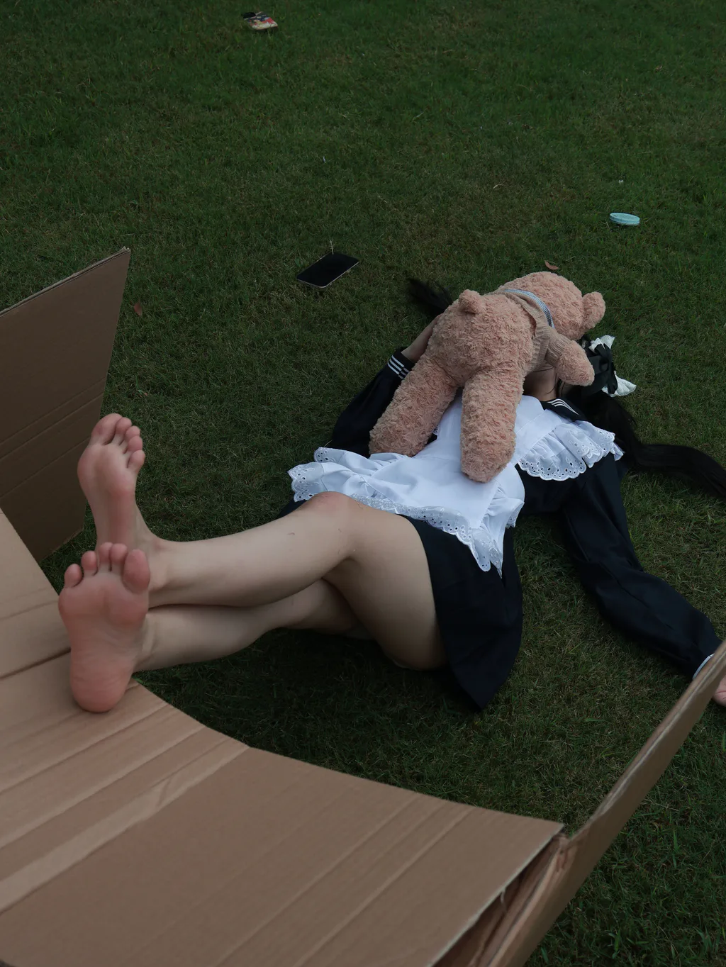 图片[3]-小羊蛋卷 女仆装[14P]-草丛看图